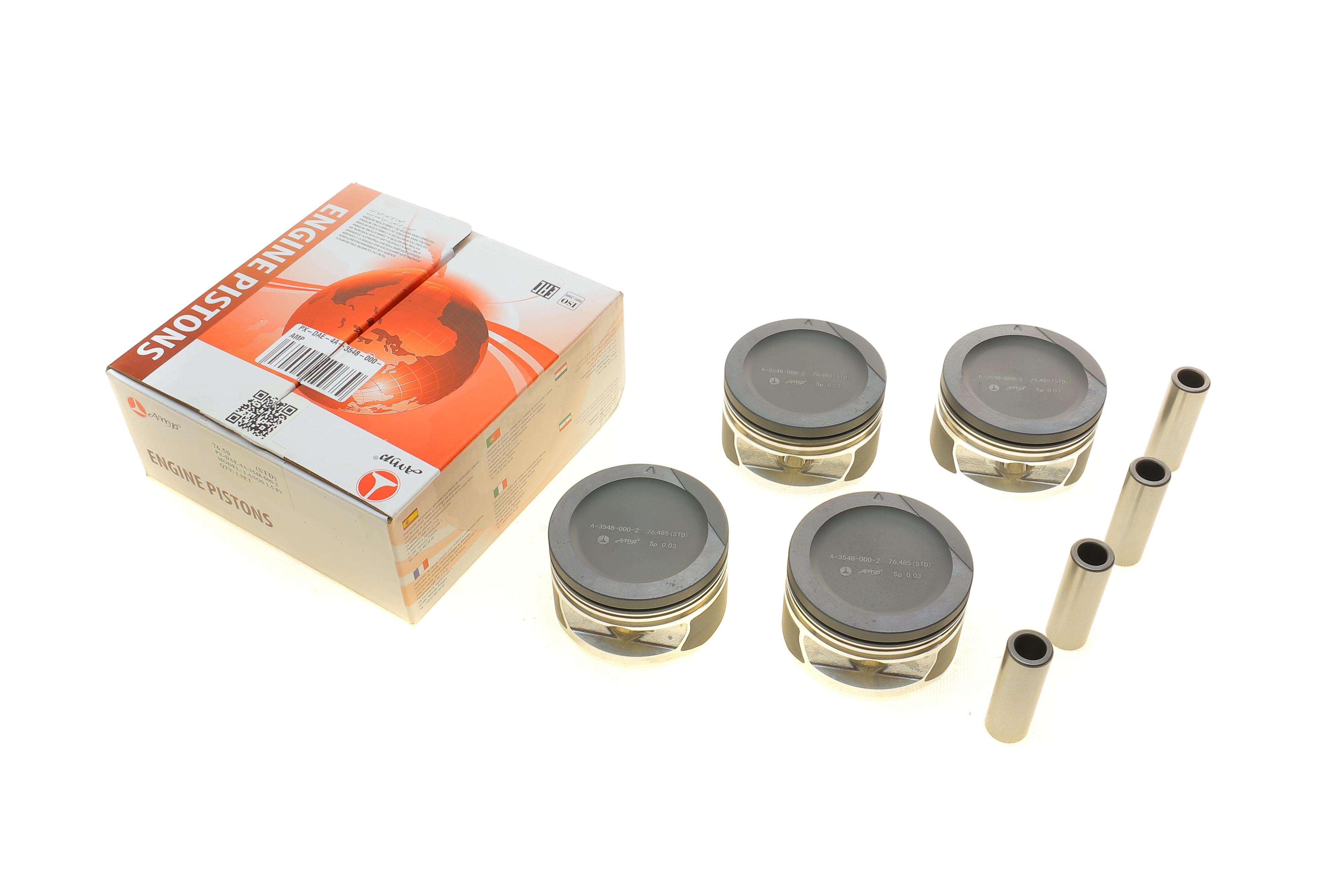 Поршень Daewoo Lanos 1.5 8V 97- (76.50mm/STD) (к-кт 4 шт)