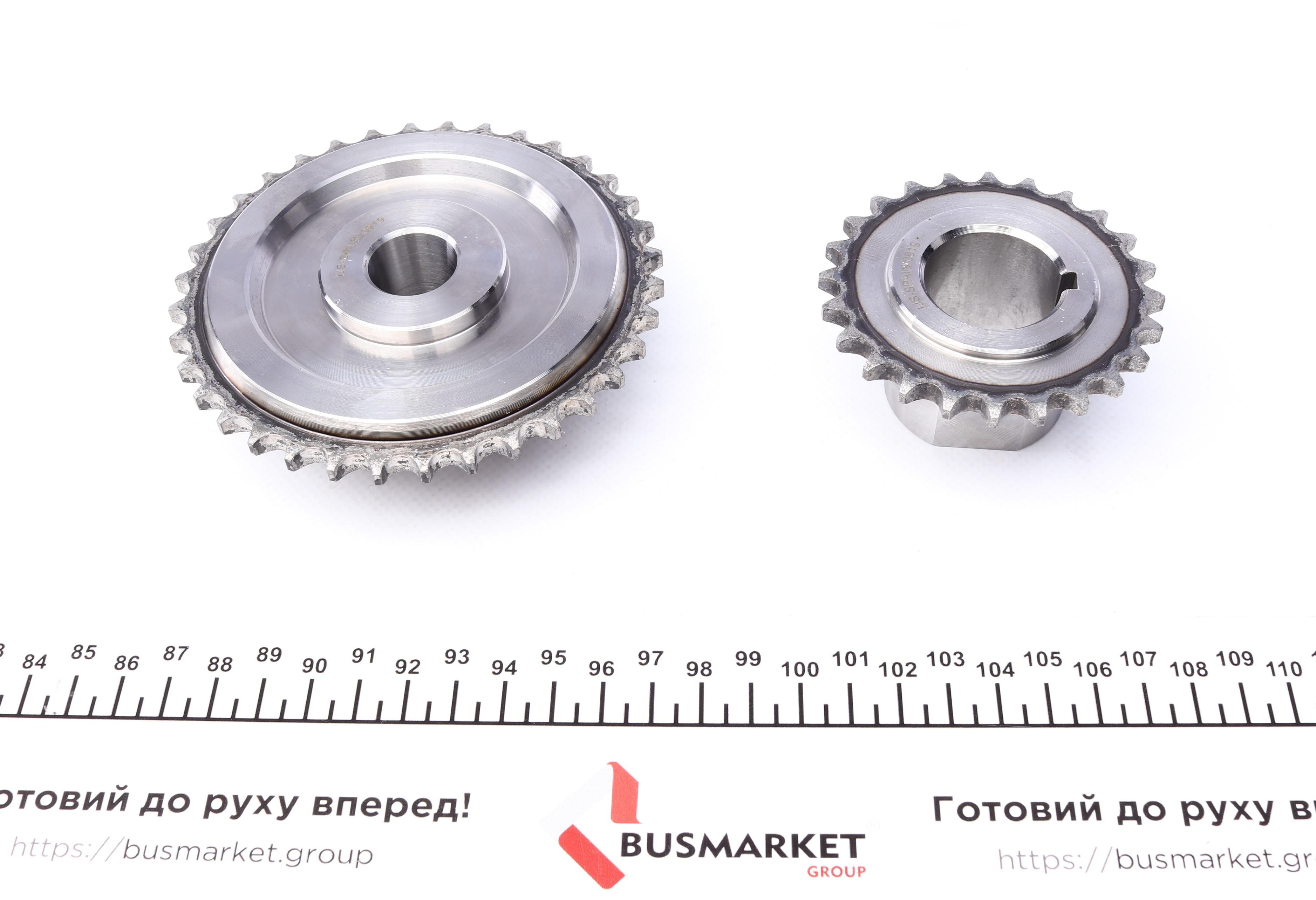 Комплект ланцюга ГРМ Hyundai Accent 1.5/1.6 CRDI 05- (ланцюг, натяжник, шестерня)