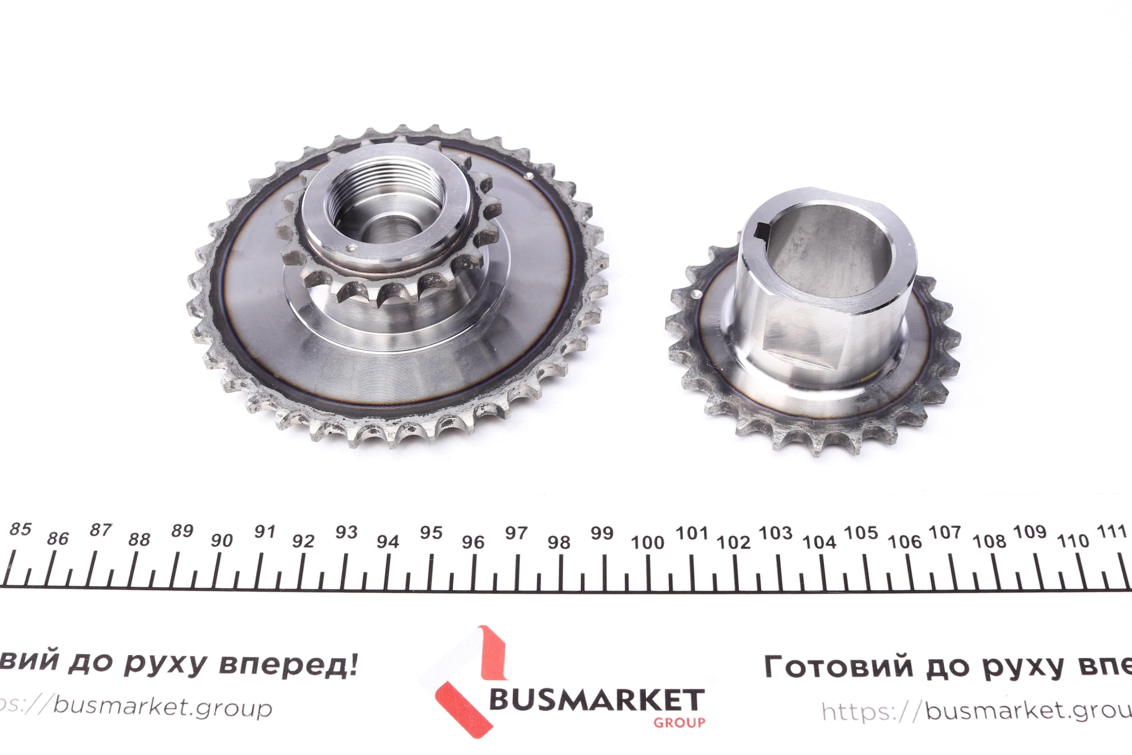 Комплект ланцюга ГРМ Hyundai Accent 1.5/1.6 CRDI 05- (ланцюг, натяжник, шестерня)