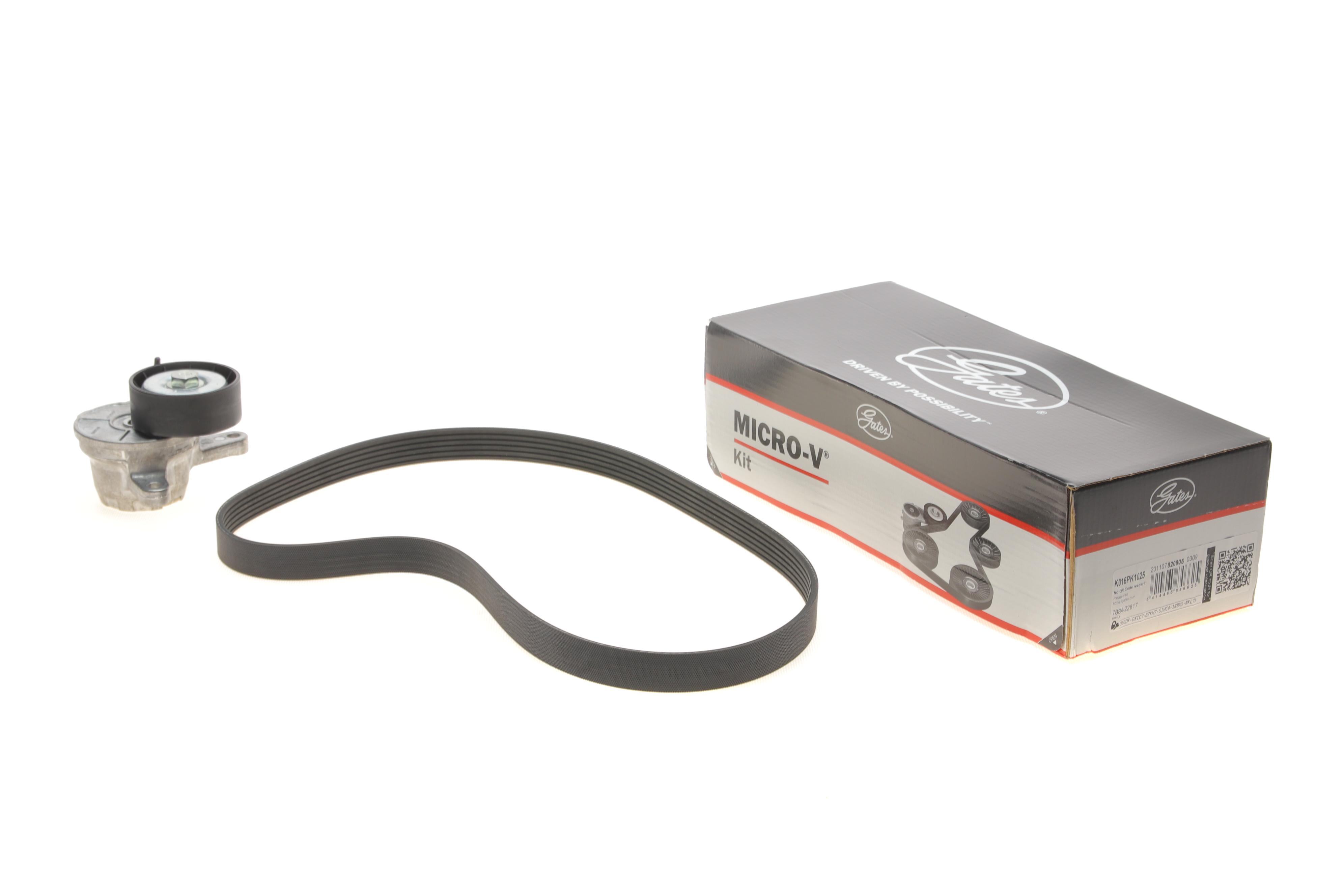 Комплект ременя генератора VW Caddy IV 2.0 TDI 15- (6PK1025)