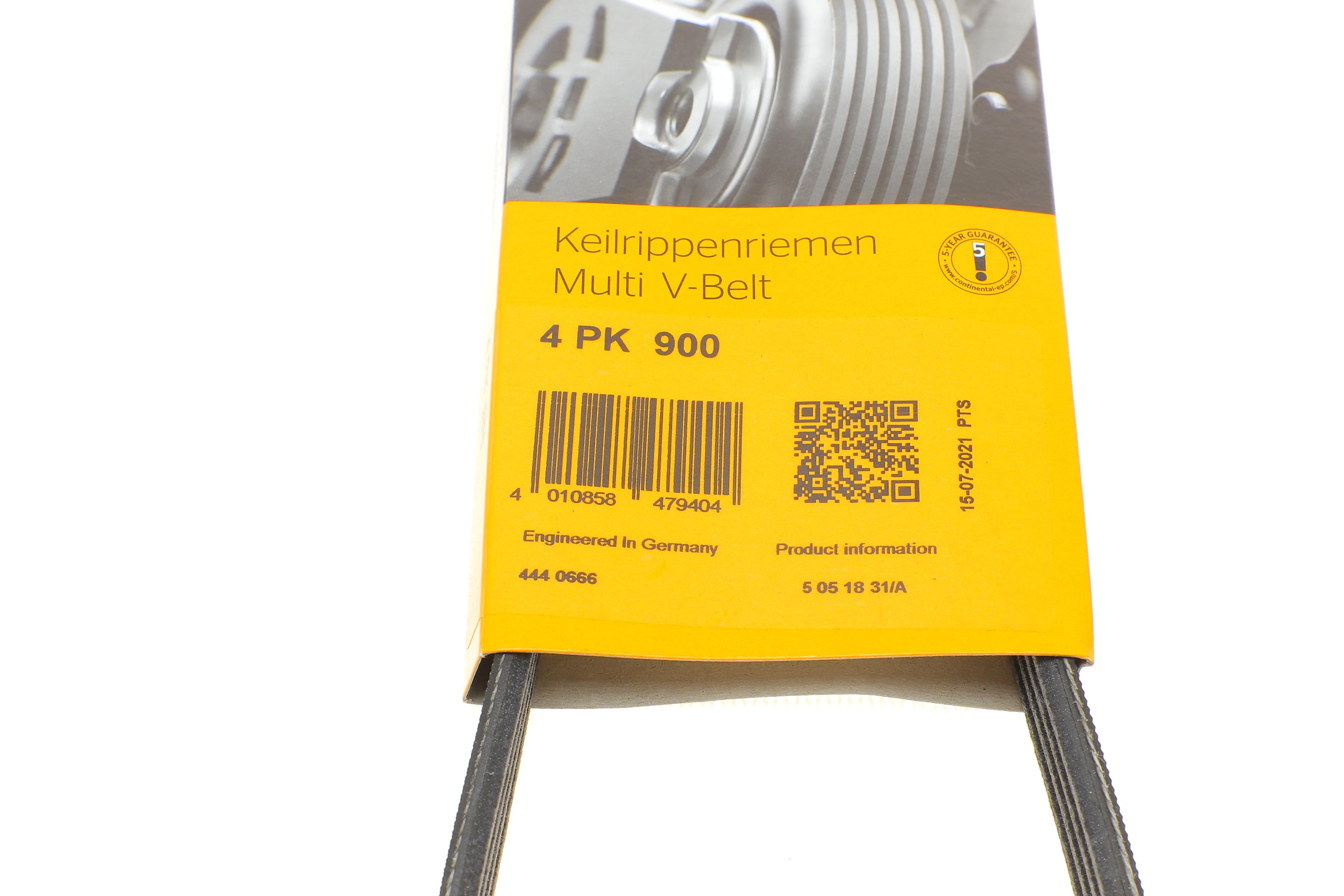 Ремінь генератора Peugeot Expert 1.6 96-00/Toyota Auris/Corolla 1.3 12-18