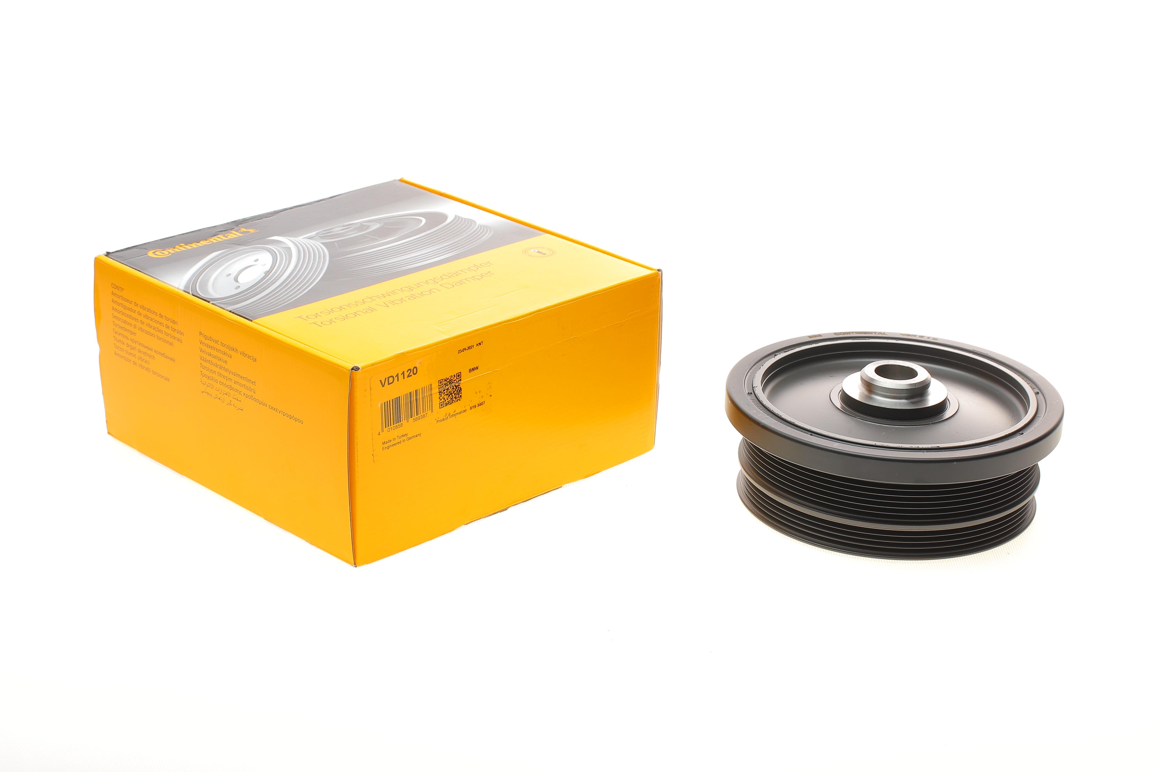 Шків колінвалу BMW 1 (E87)/3 (E46/E91)/5 (E60/E61)/X3 (E83) 2.0D 02-11 (4PK+6PK)