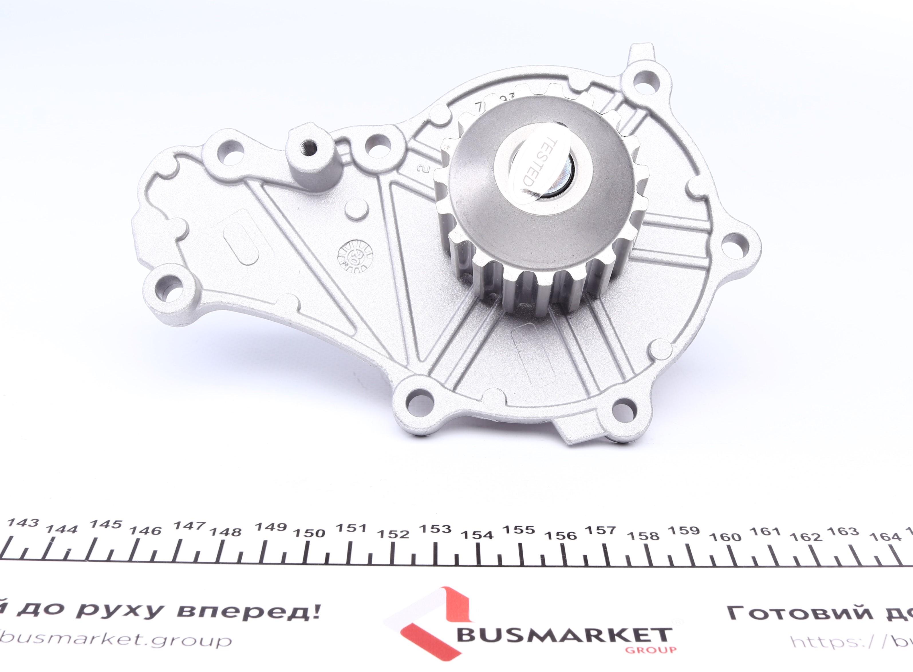 Комплект ГРМ + помпа Citroen/Peugeot 1.6HDI/Fiat Scudo/Mazda 1.6D/Ford 1.6TDCi 07- (137x25.4)(PA938)