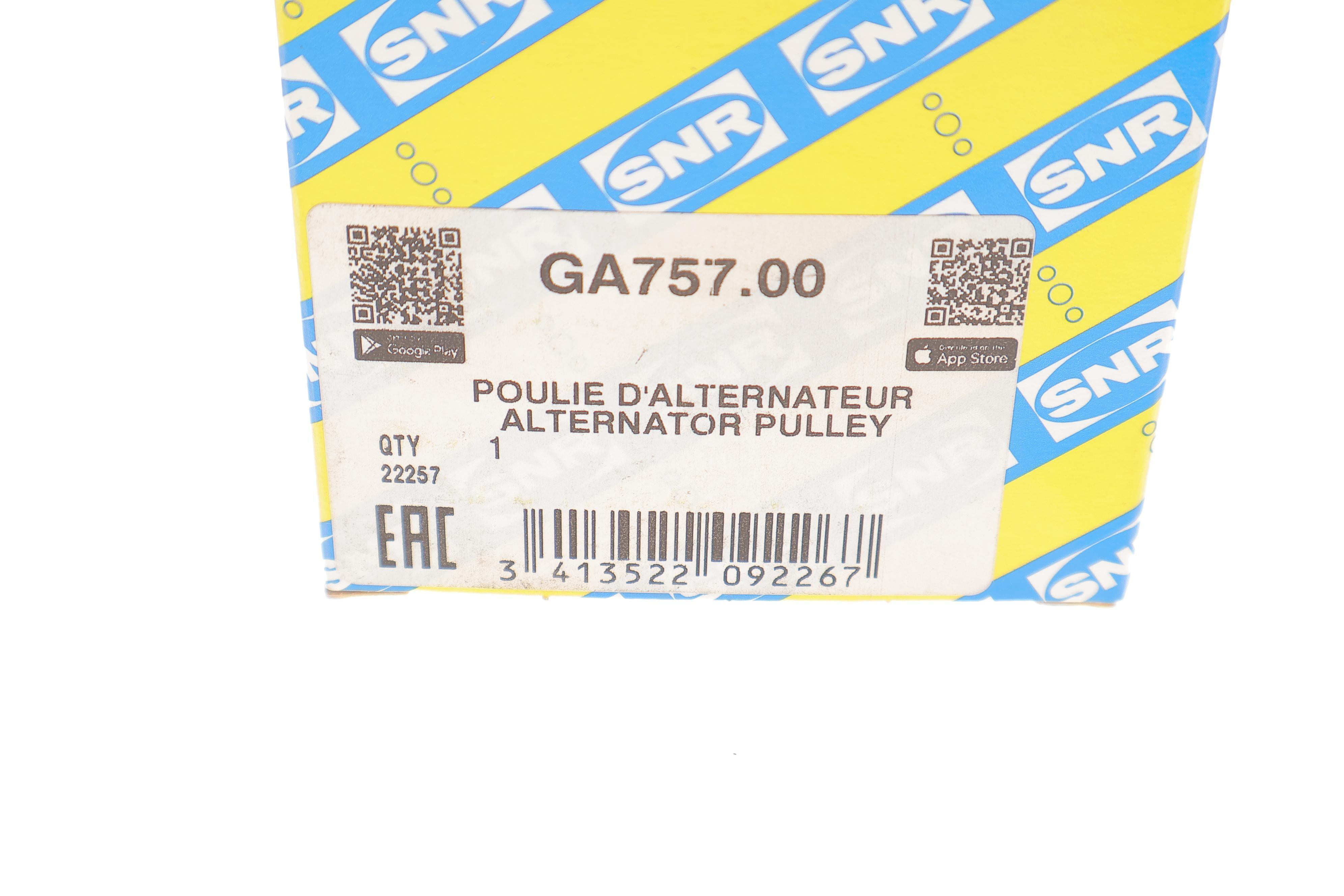 Шків генератора VW Caddy V 2.0 TDi BMT 20-