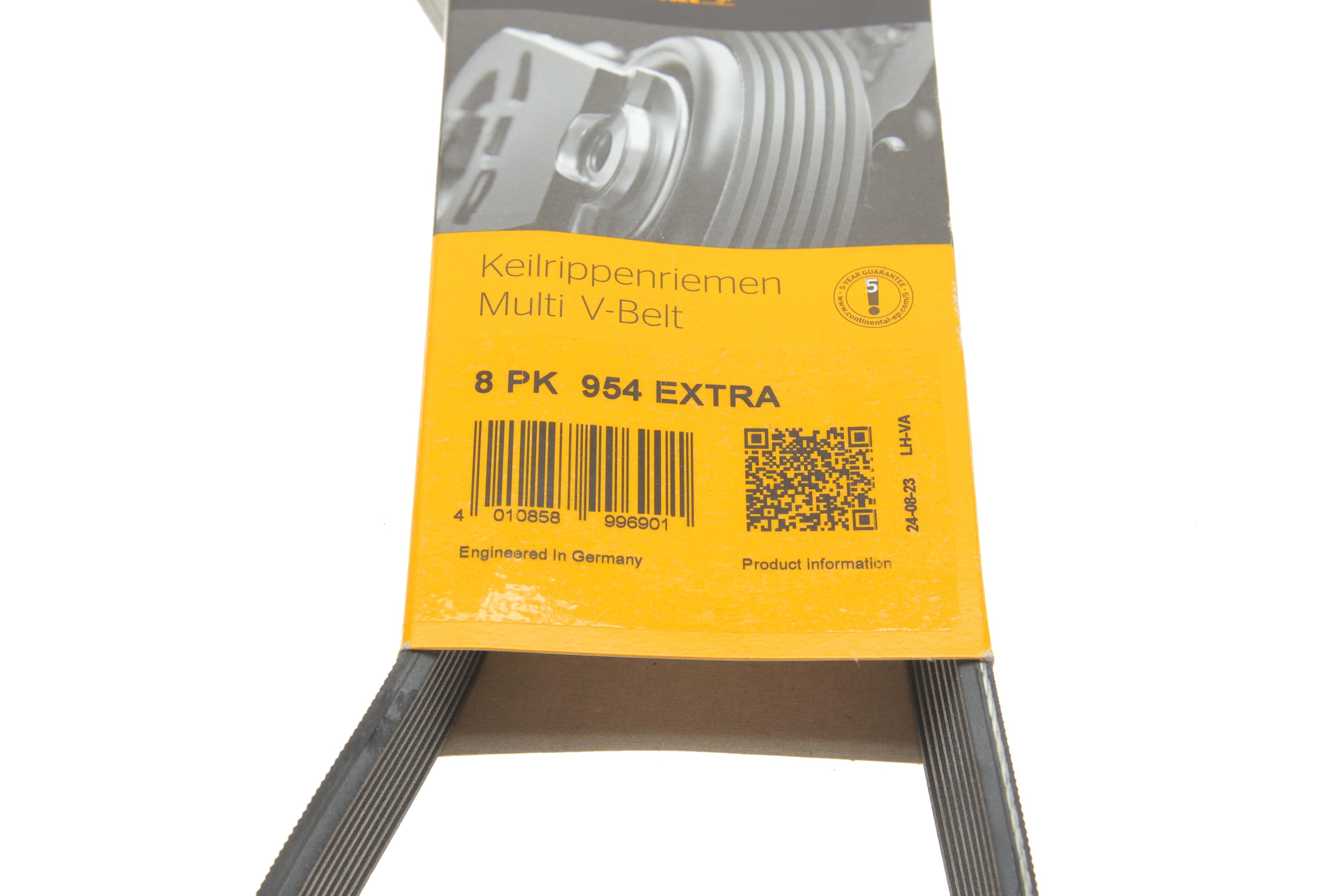 Ремінь генератора BMW X1 (F48)/X2 (F39) 1.5 hybrid 20- B38 (8PK954)