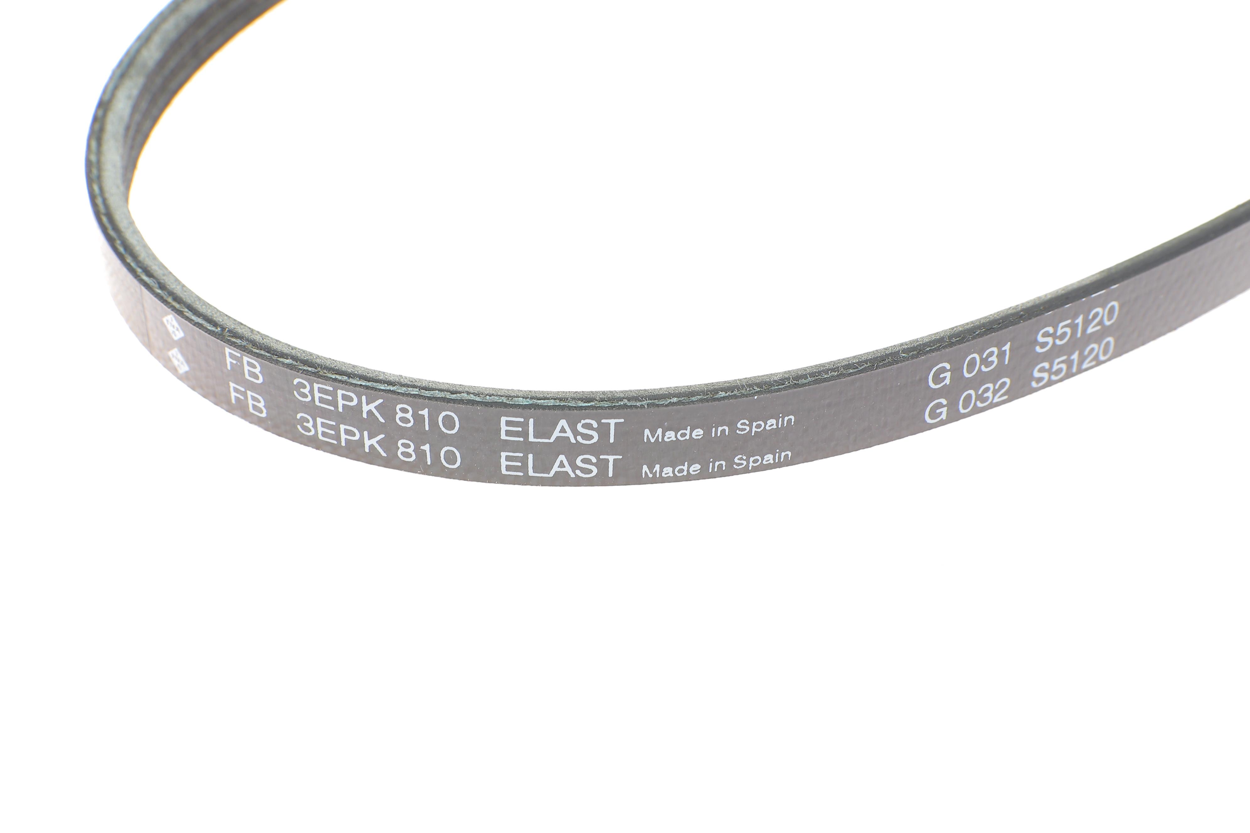 Ремінь генератора Hyundai Tucson/Kia Sportage 2.0 CRDi 18- (еластичний)