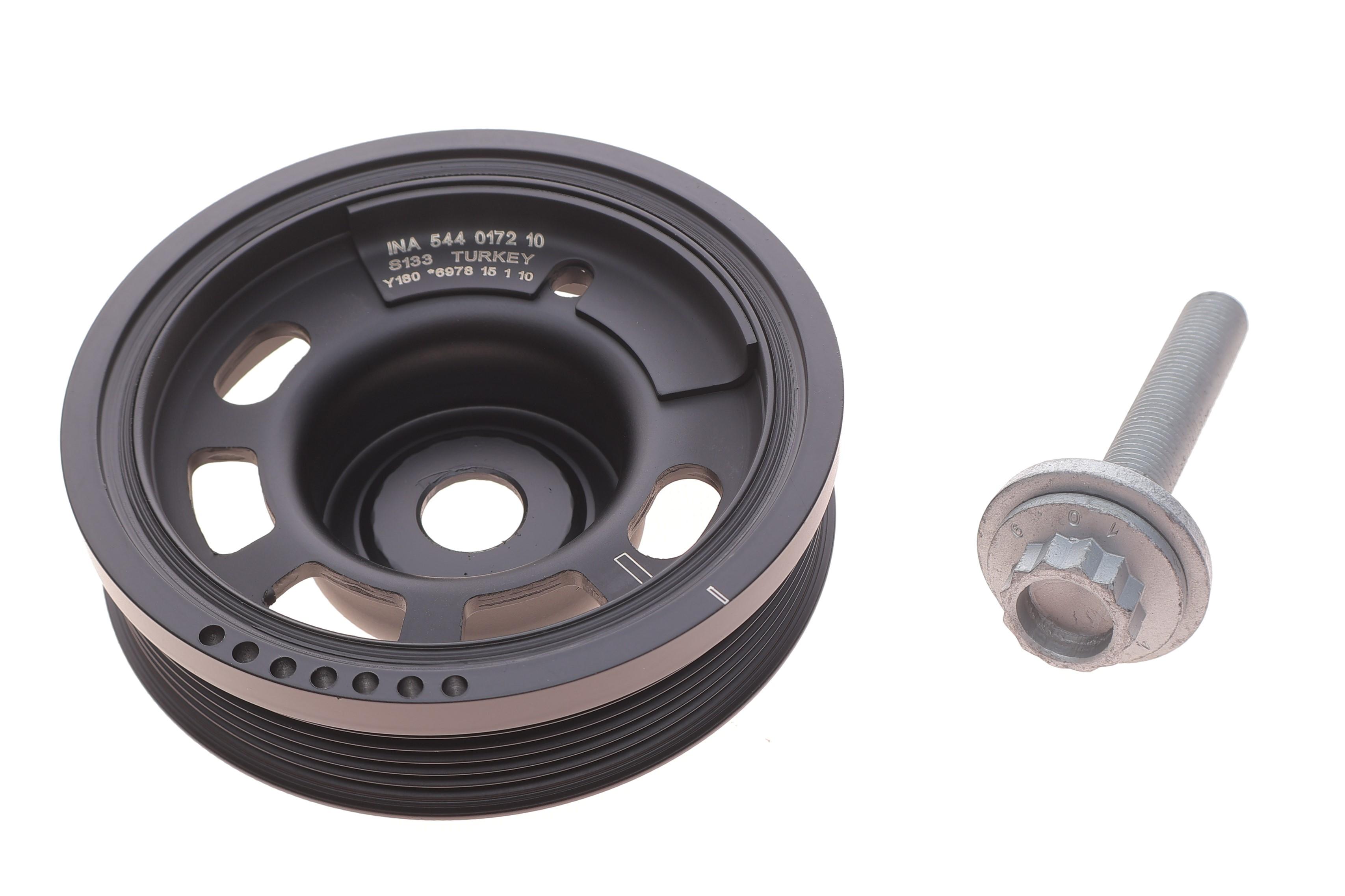 Шків колінвалу Audi A1/A3/Q2/Skoda Fabia/Kamiq/VW Caddy 1.0 15- (з болтом)