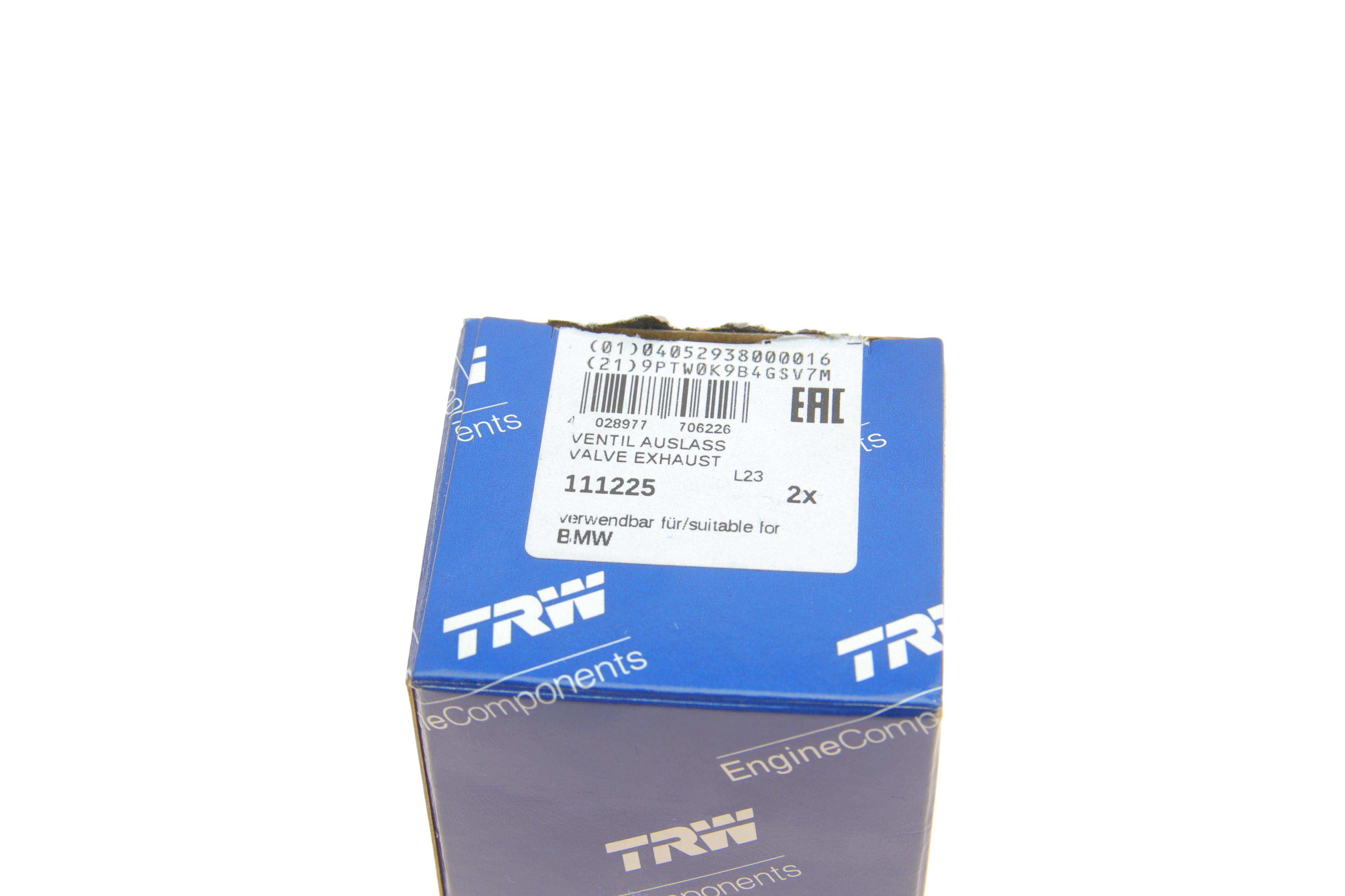 Клапан (випуск) BMW 3 (F30/F80)/5 (F10)/7 (f01-F04) 11-18 N20/N26/N55