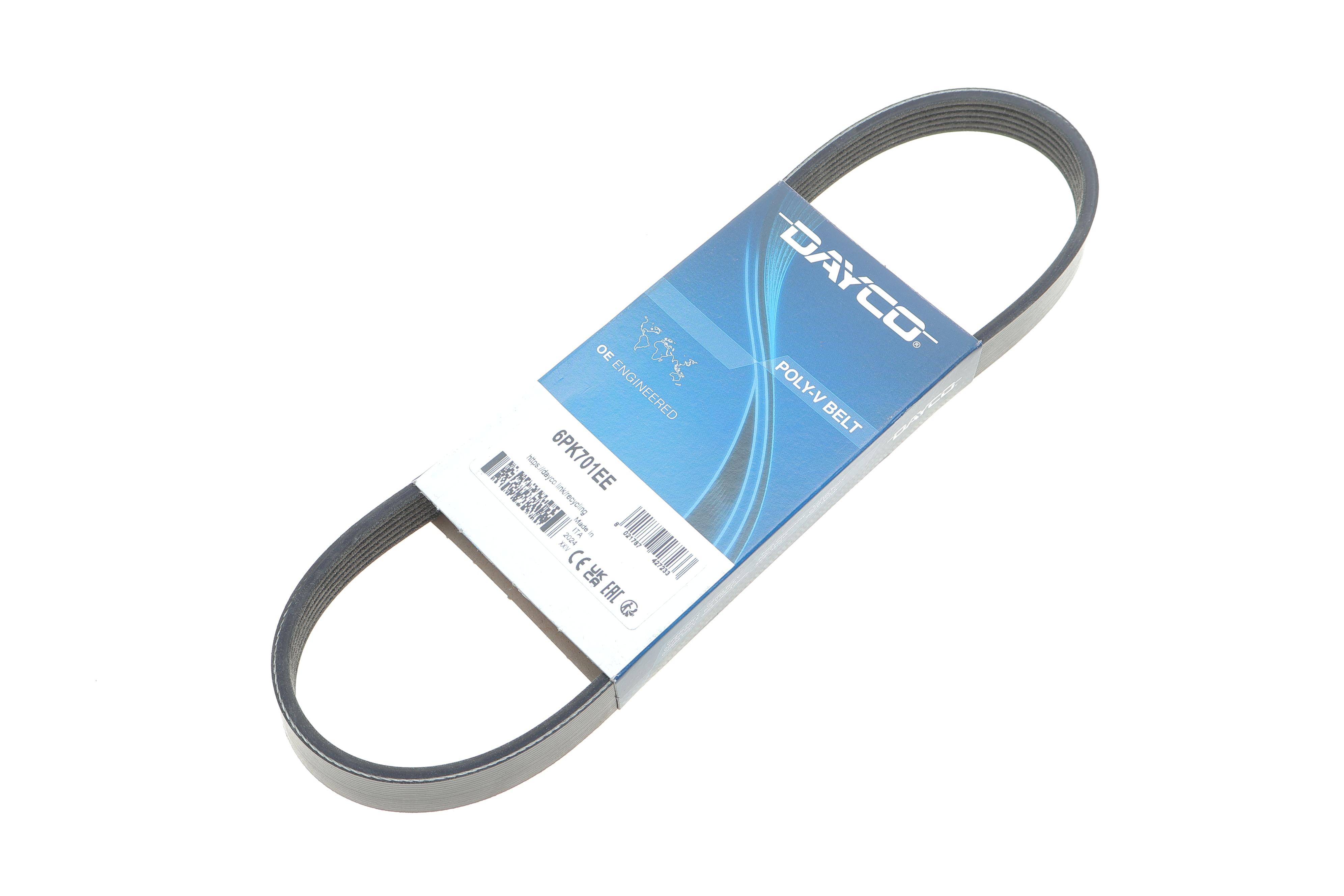 Ремінь генератора Seat Ibiza/Skoda Fabia/Rapid/Citigo/VW Polo/Up 1.0/1.6 14- (-AC)