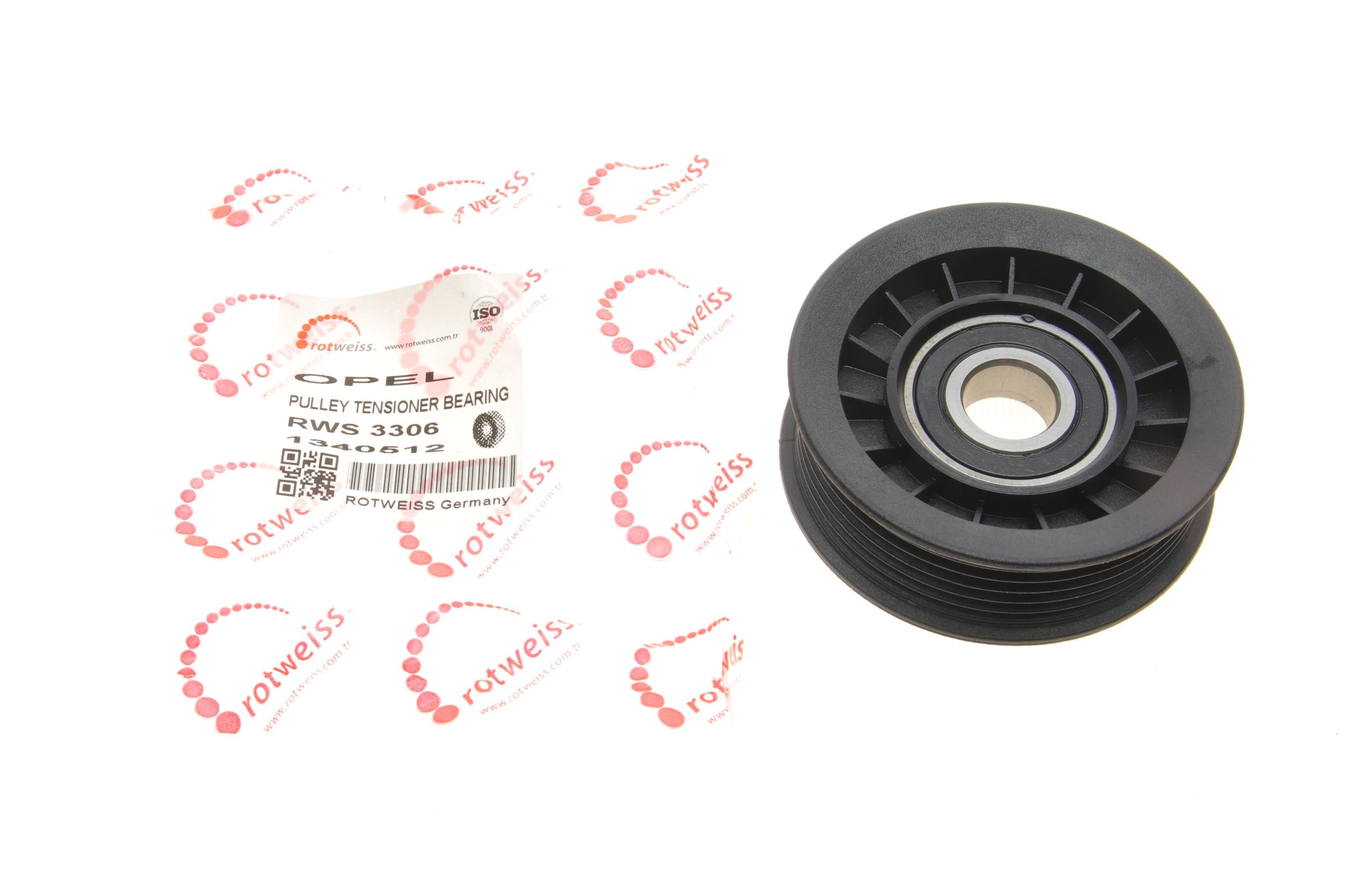 Ролик генератора Opel Vectra 95-09 (паразитний)