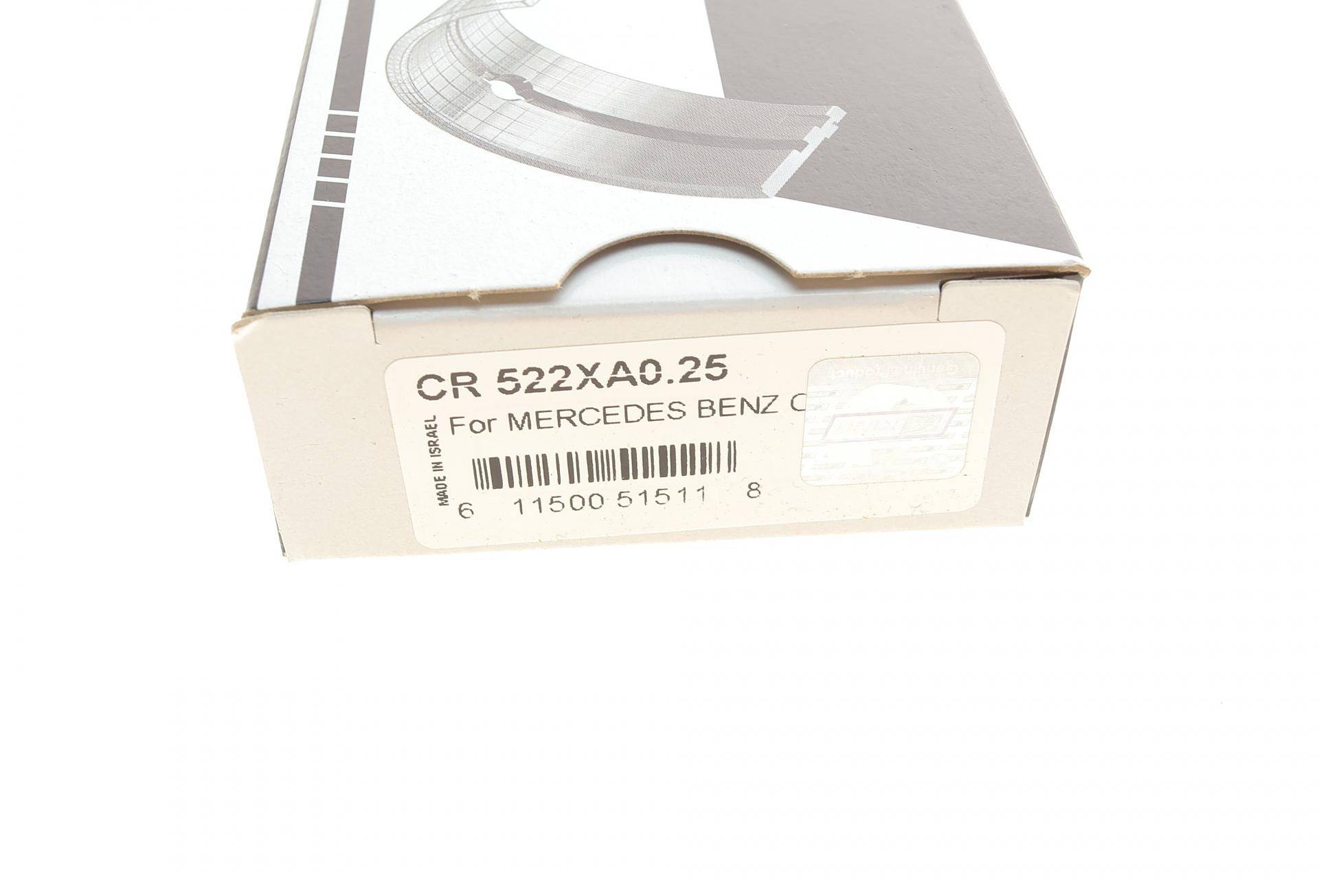 Вкладиші шатунні MB E-class (W210)/G-class (W461) 2.9TDI (OM602) 96- (+0.25)