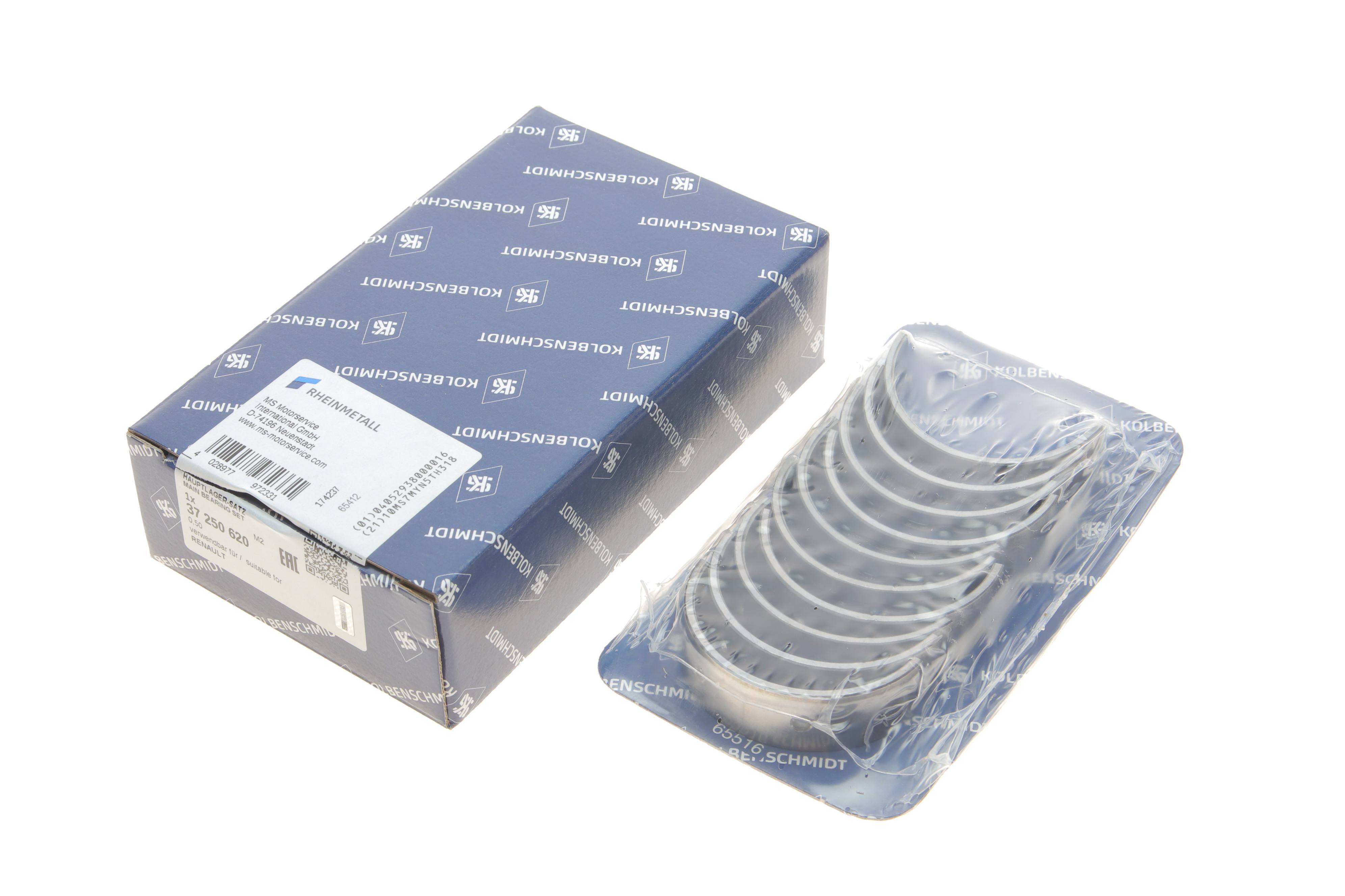 Вкладиші корінні Renault Kangoo/MB Citan 1.2 13- M200 (+0.50)