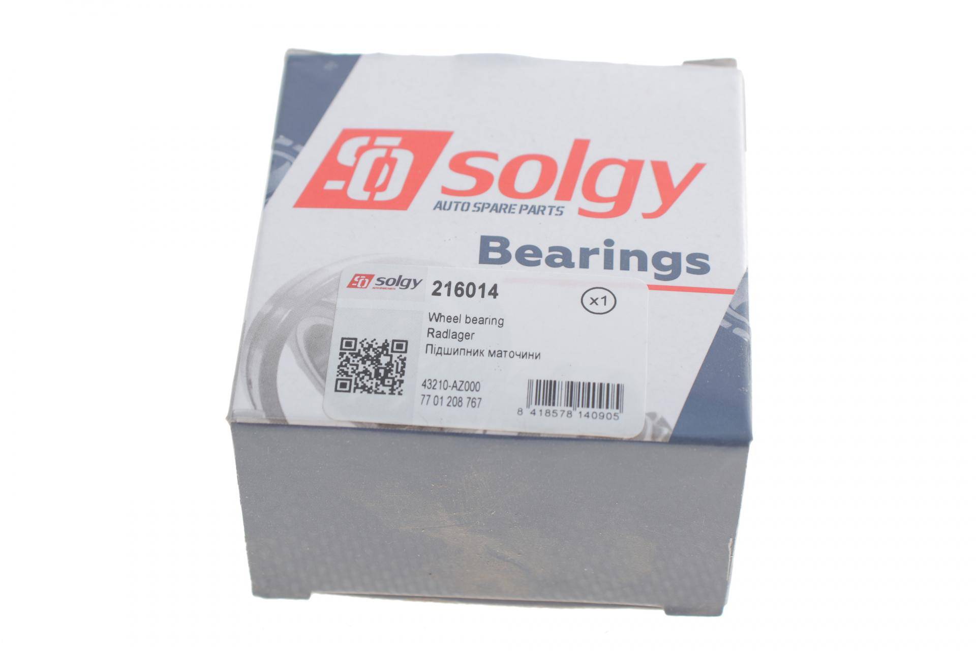 Підшипник маточини (задньої) Renault Megane/Clio 01- (25x52x37)