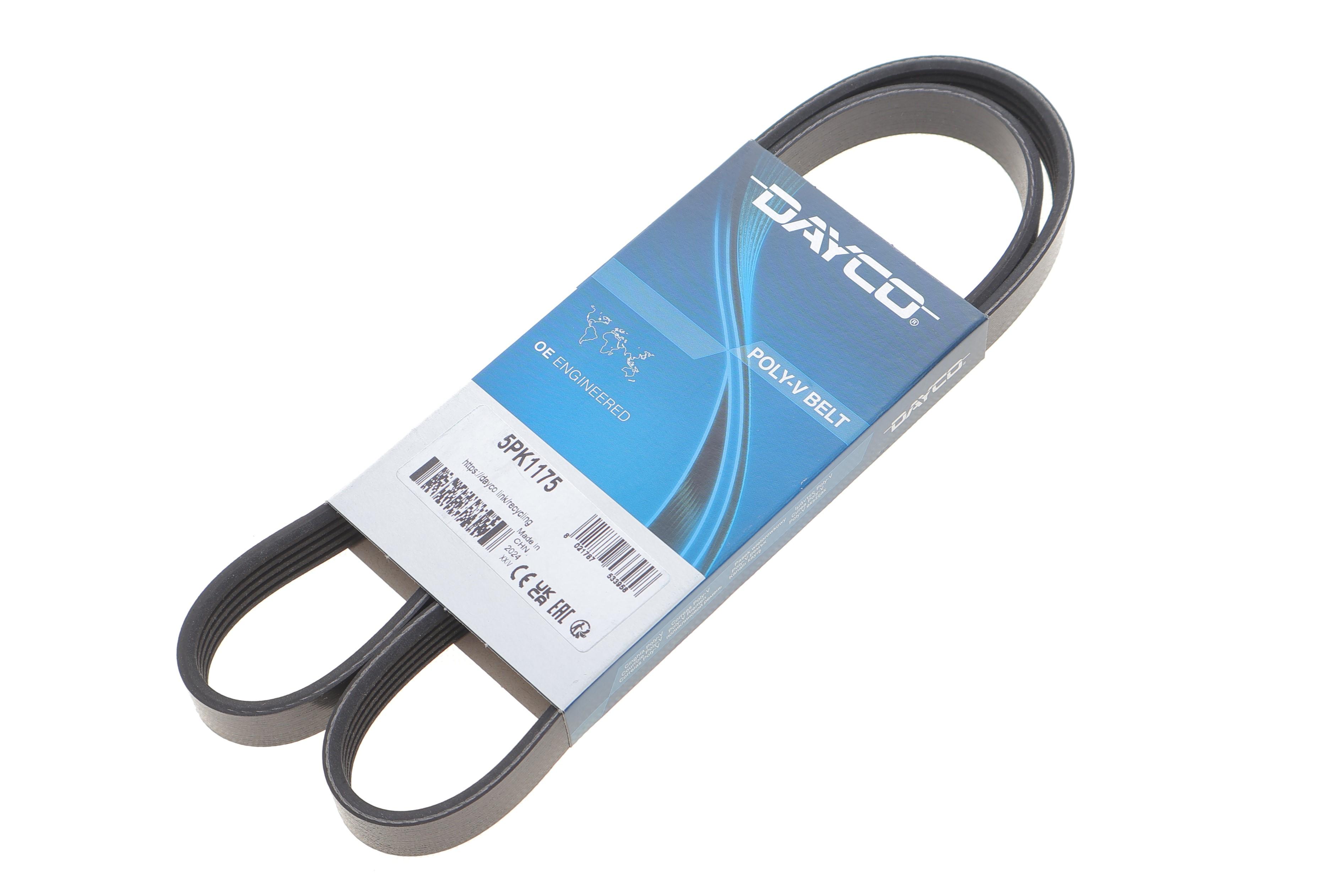 Ремінь генератора Fiat Doblo/Punto 1.2/1.4 99- (5PK1175)