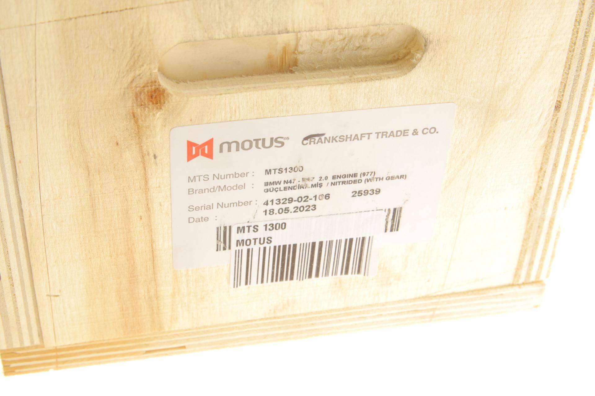 Колінчастий вал BMW 3 (G20/G80)/5 (G30/F90)/7 (G11/G12)10- B47/N47