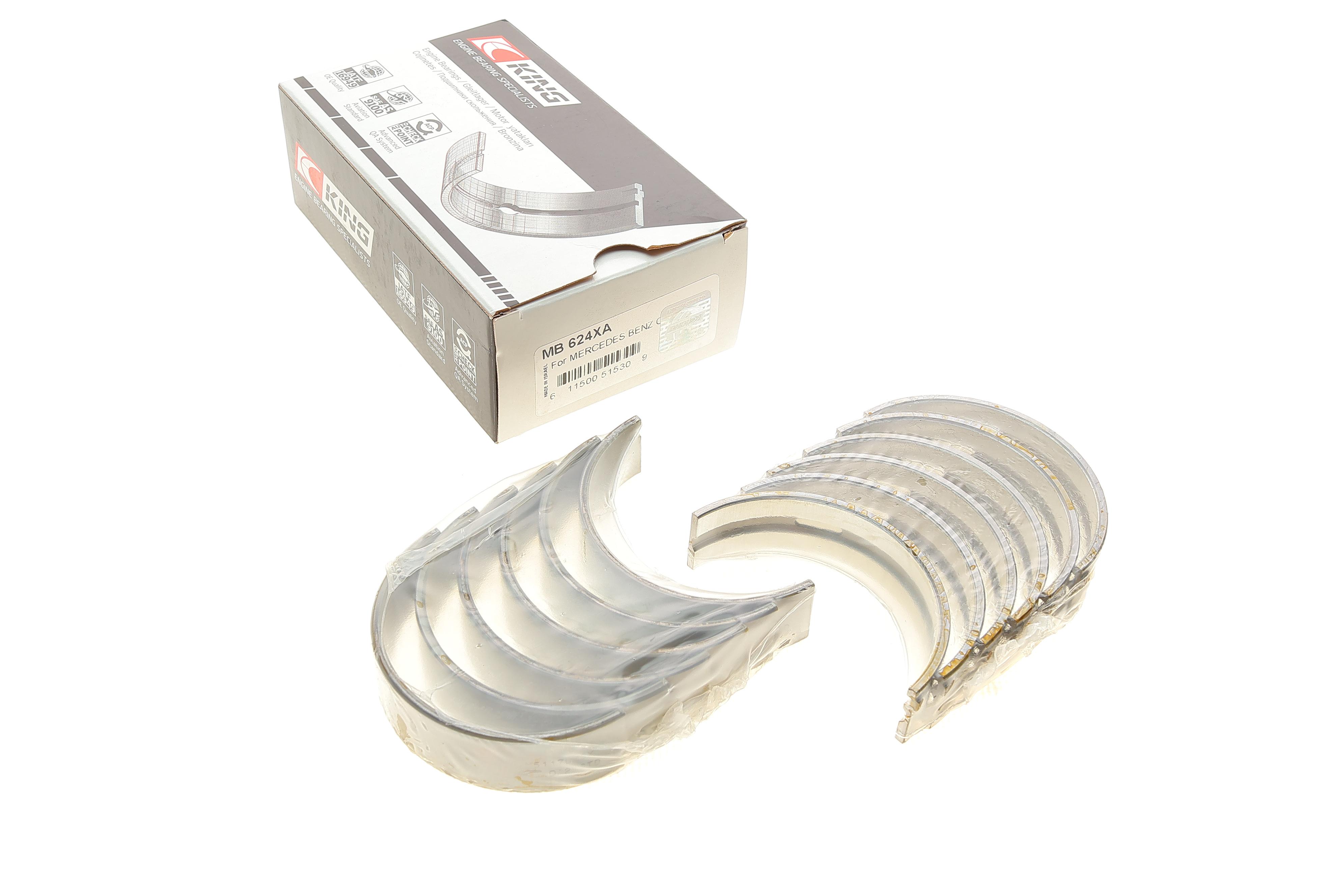 Вкладиші корінні MB Sprinter/Vito CDI (OM647/OM612) (STD) (к-кт)