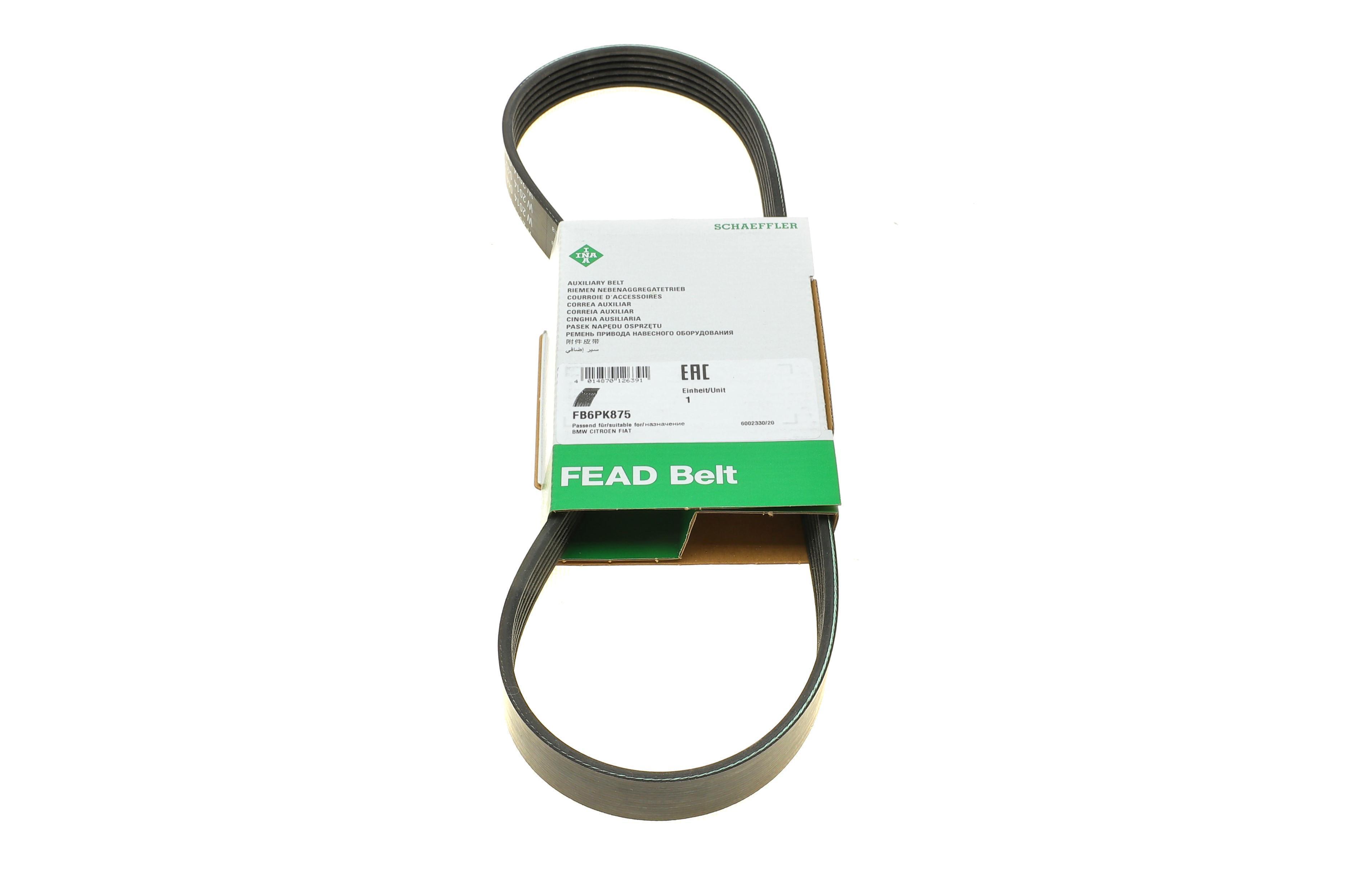 Ремінь генератора Opel Movano 2.5D 98-00/Peugeot Boxer/Citroen Jumper 2.0/2.2HDi 02-