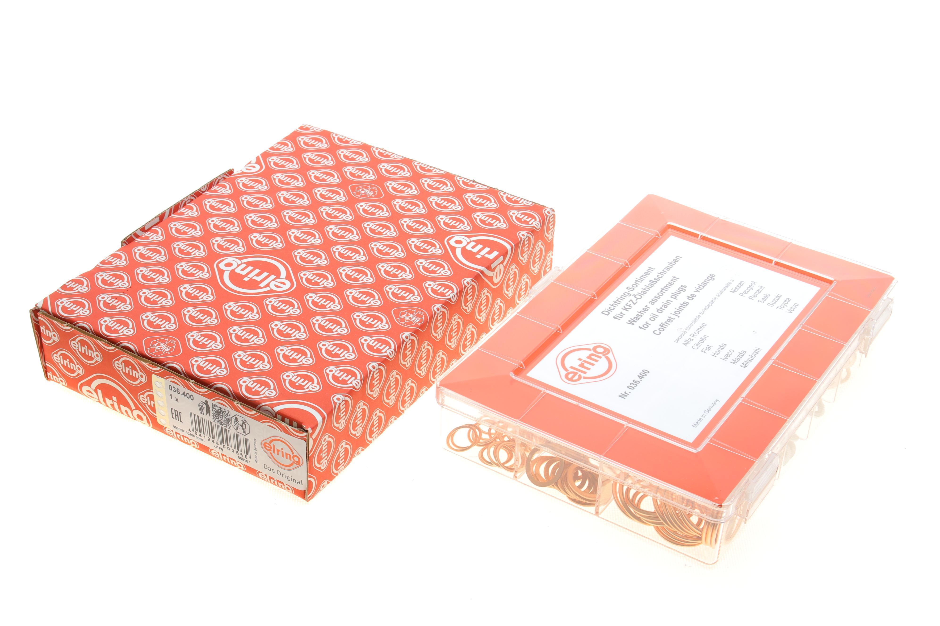 Комплект шайб болта зливу оливи (310шт)