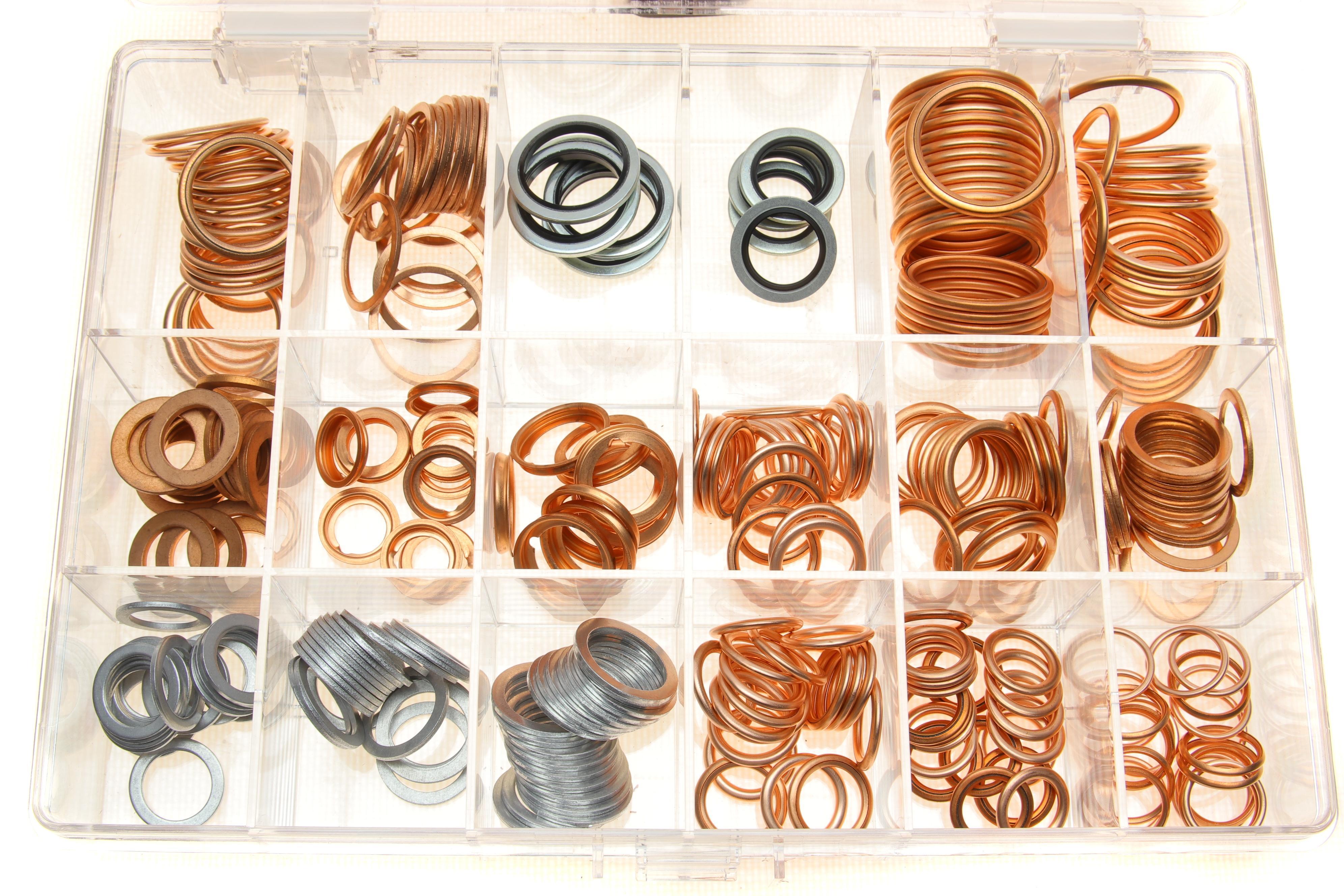 Комплект шайб болта зливу оливи (310шт)