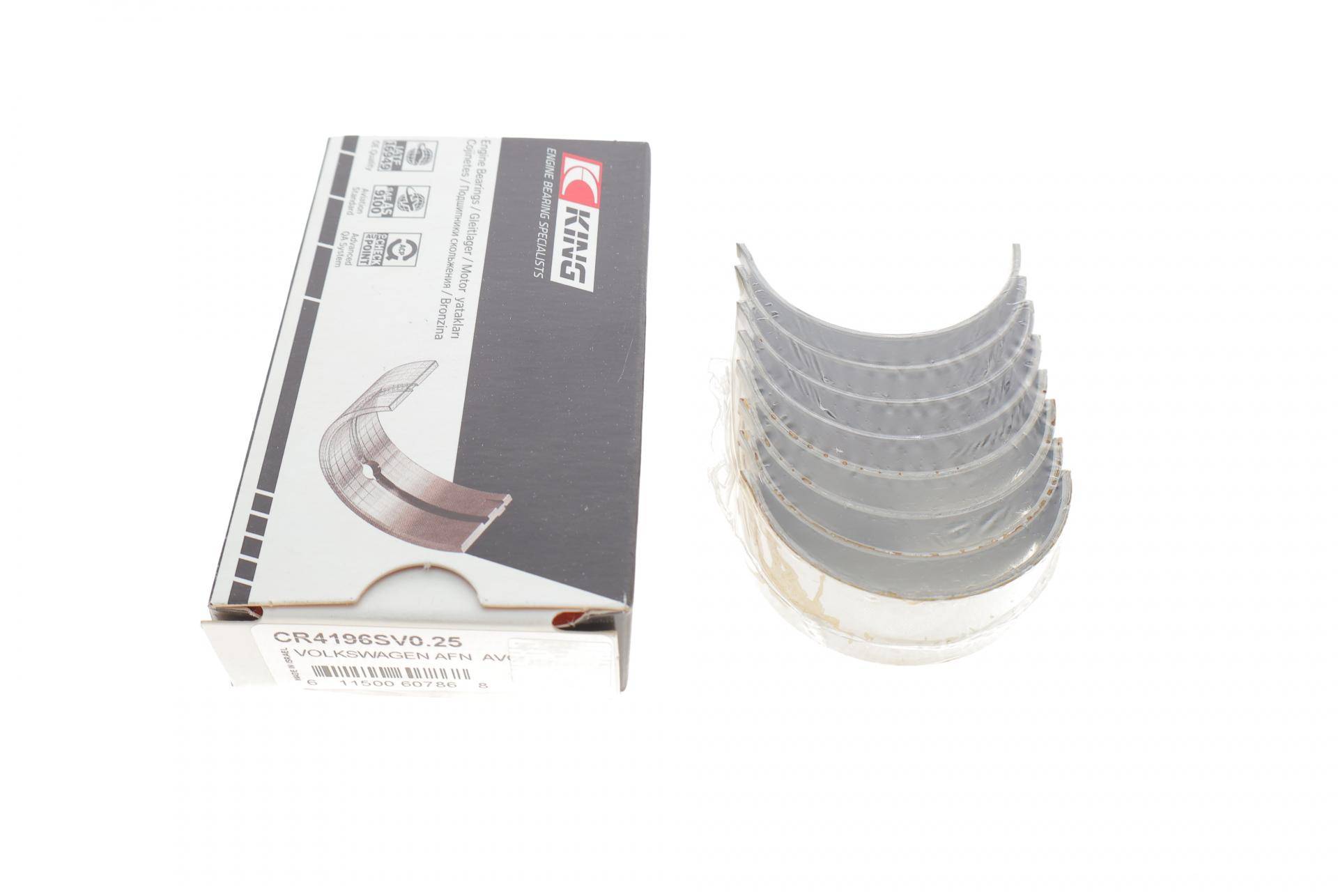 Вкладиші шатунні VW Golf IV/Passat 1.9 TDI 96-02 (+0.25)