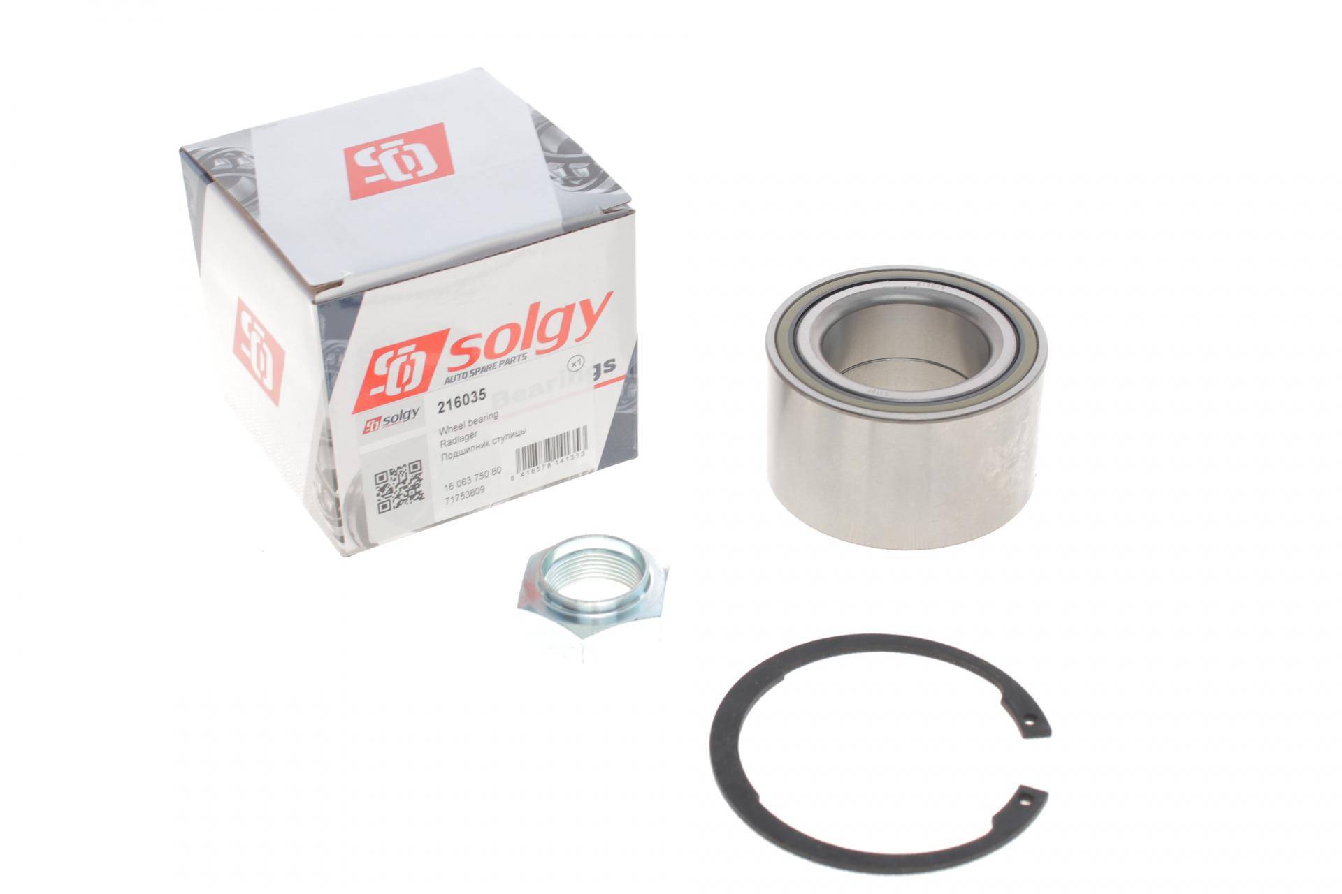 Підшипник маточини (передньої) Renault Master 98-/Fiat Ducato 02- (к-кт)