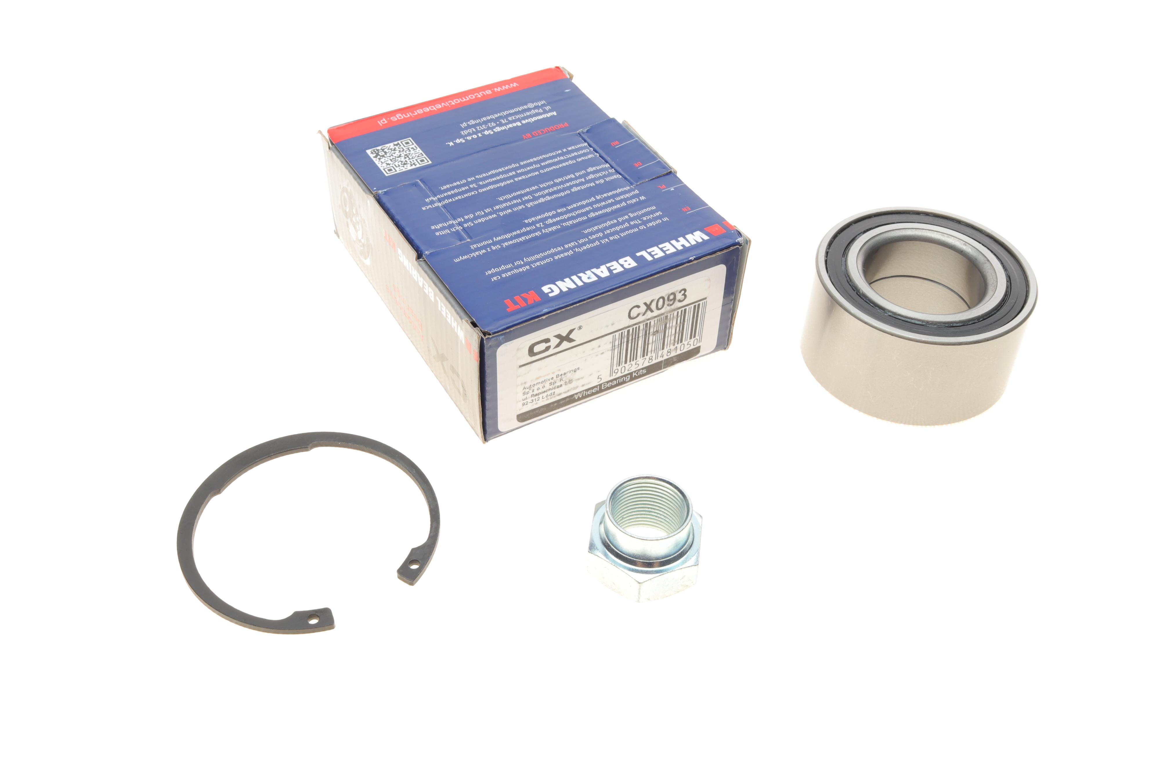 Підшипник маточини (передньої) Ford Escort/Fiesta 90- (39x72x37)