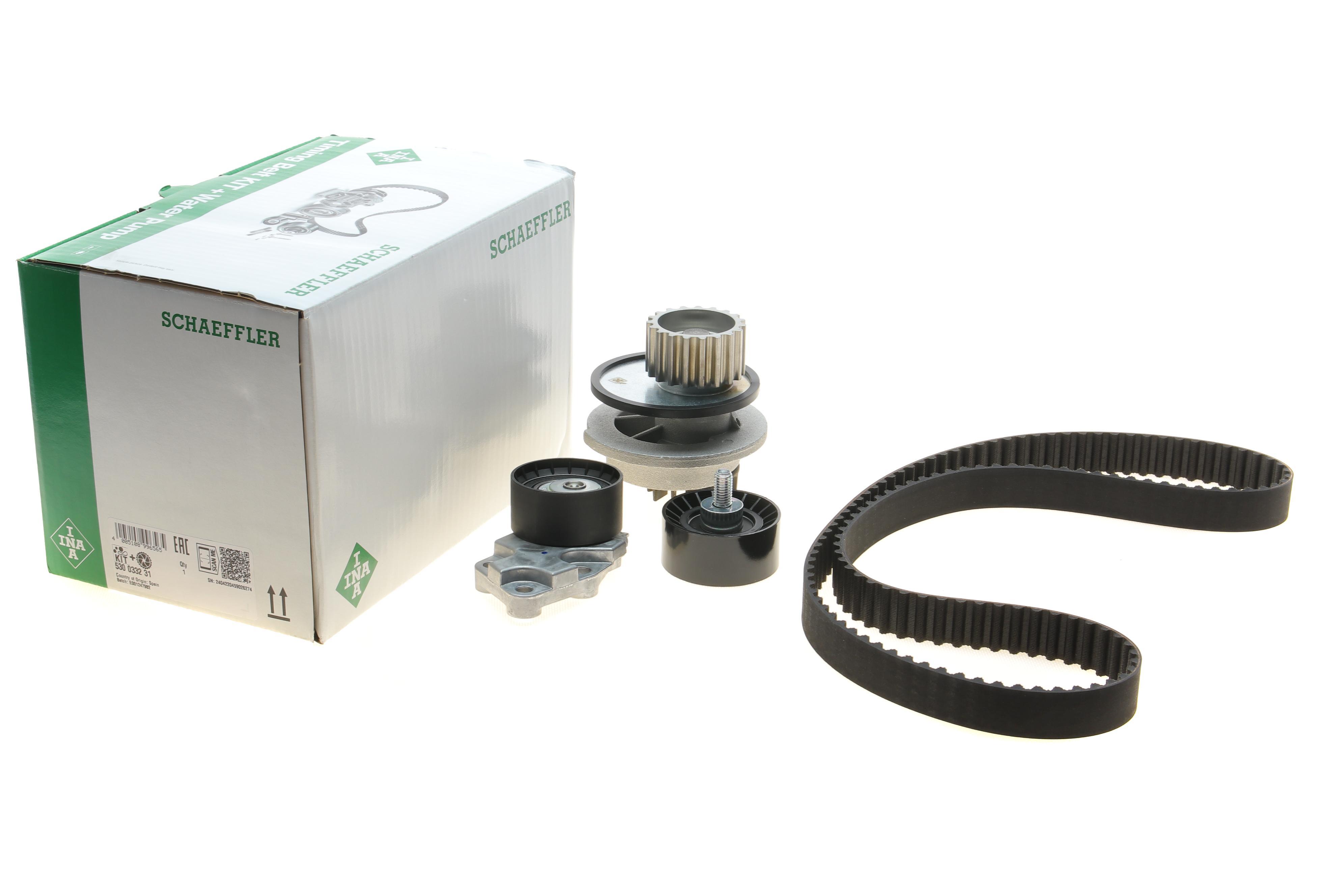 Комплект ГРМ + помпа Daewoo Lanos 1.6 16V 97-/Nexia 1.5 16V 95-97 (127x25.4)