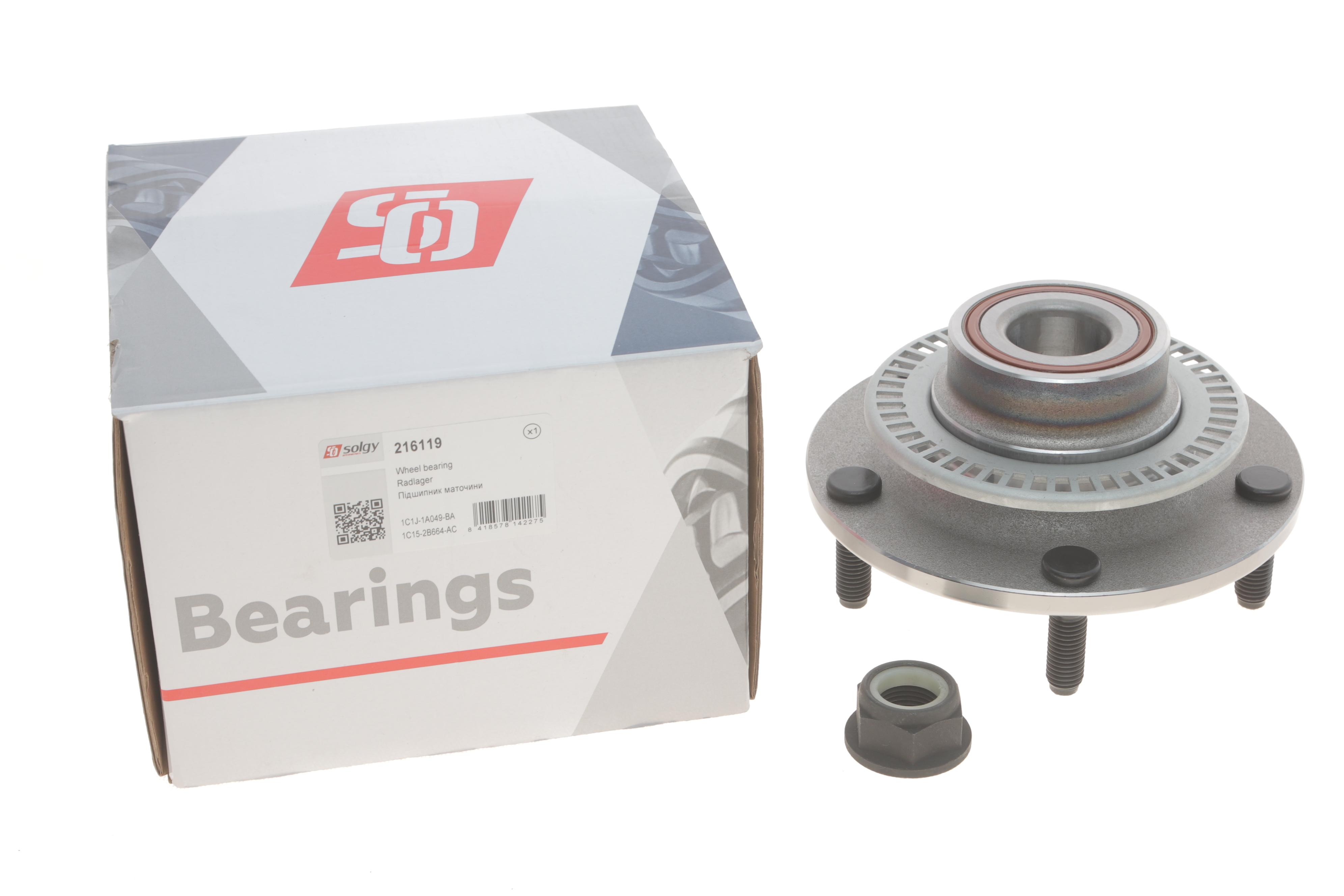 Підшипник маточини (задньої) Ford Transit 00-04 FWD