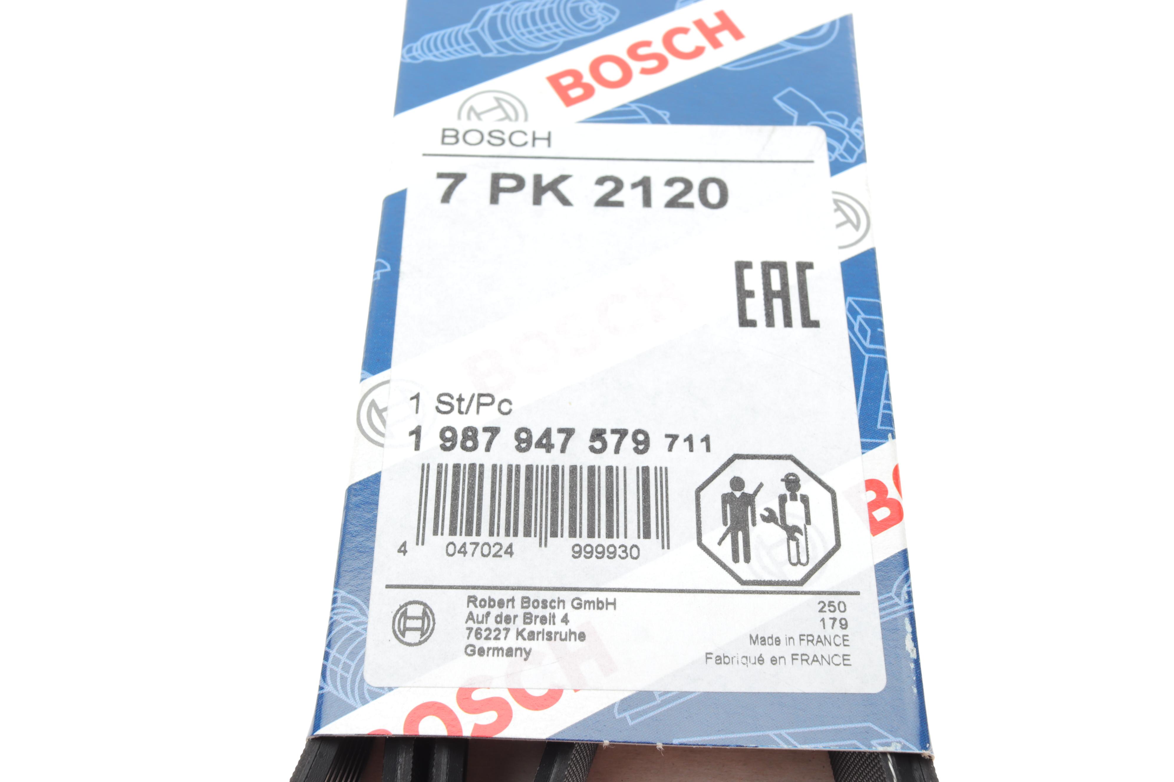 Ремінь генератора Land Rover Range Rover/Toyota Land Cruiser 120 4.0i/4.6 94-10 (7PK2120)