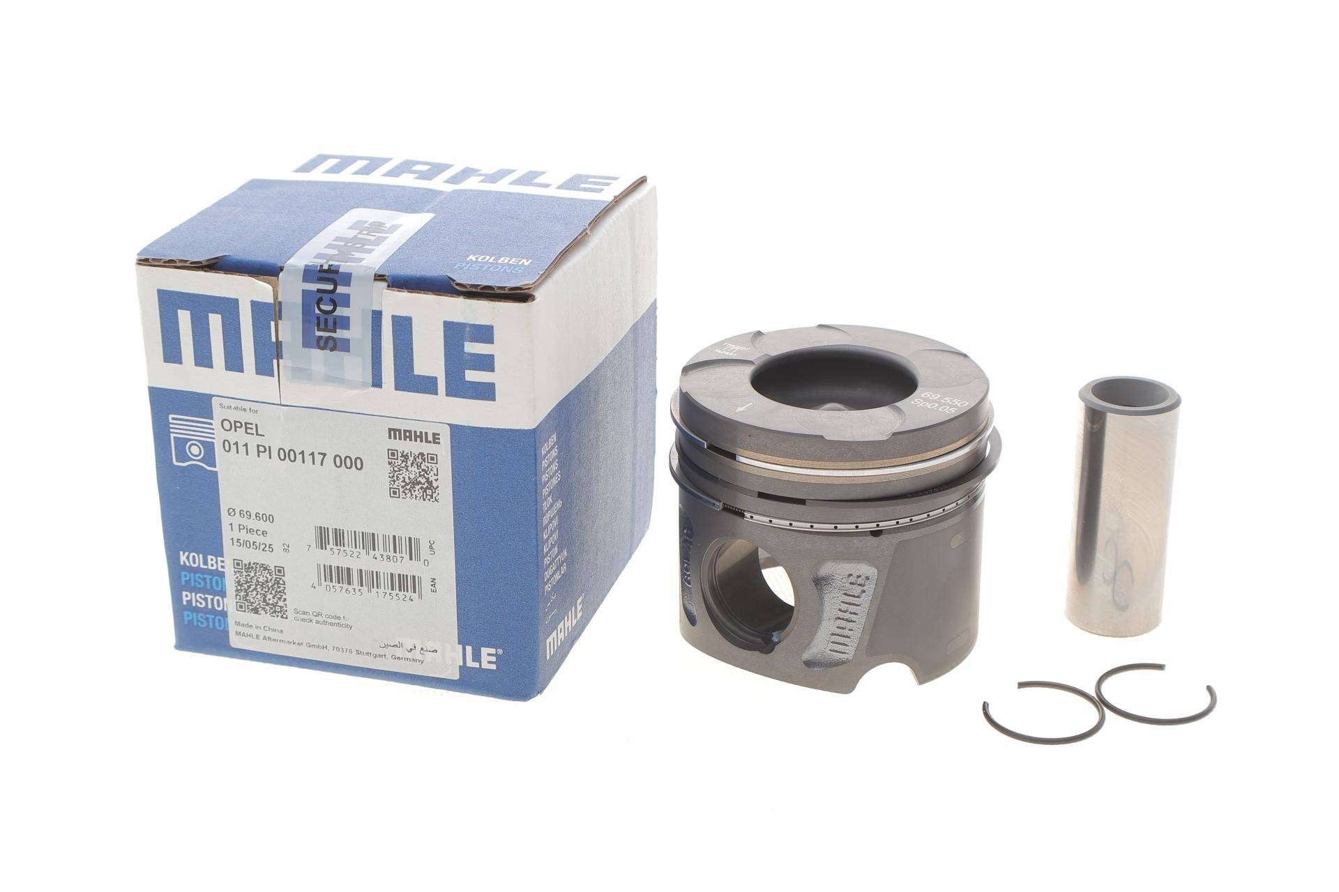 Поршень Fiat Doblo 1.3D 16-23/Opel Combo 1.3 CDTI 12- (69..60mm/STD)