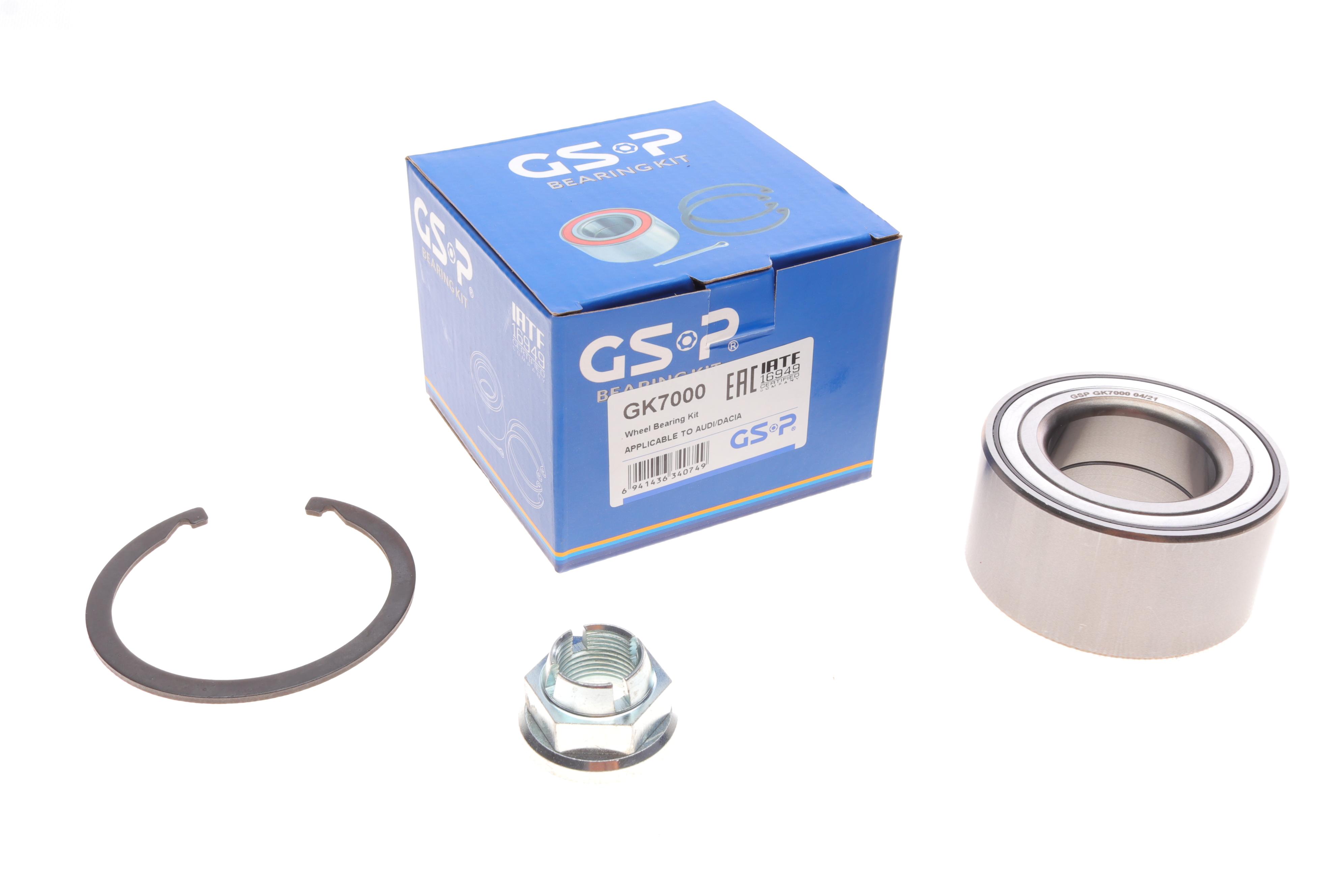 Підшипник маточини (задньої) Dacia Duster 4x4 1.2-1.6 i/1.5dCi 10- (42x77x39)(к-кт)