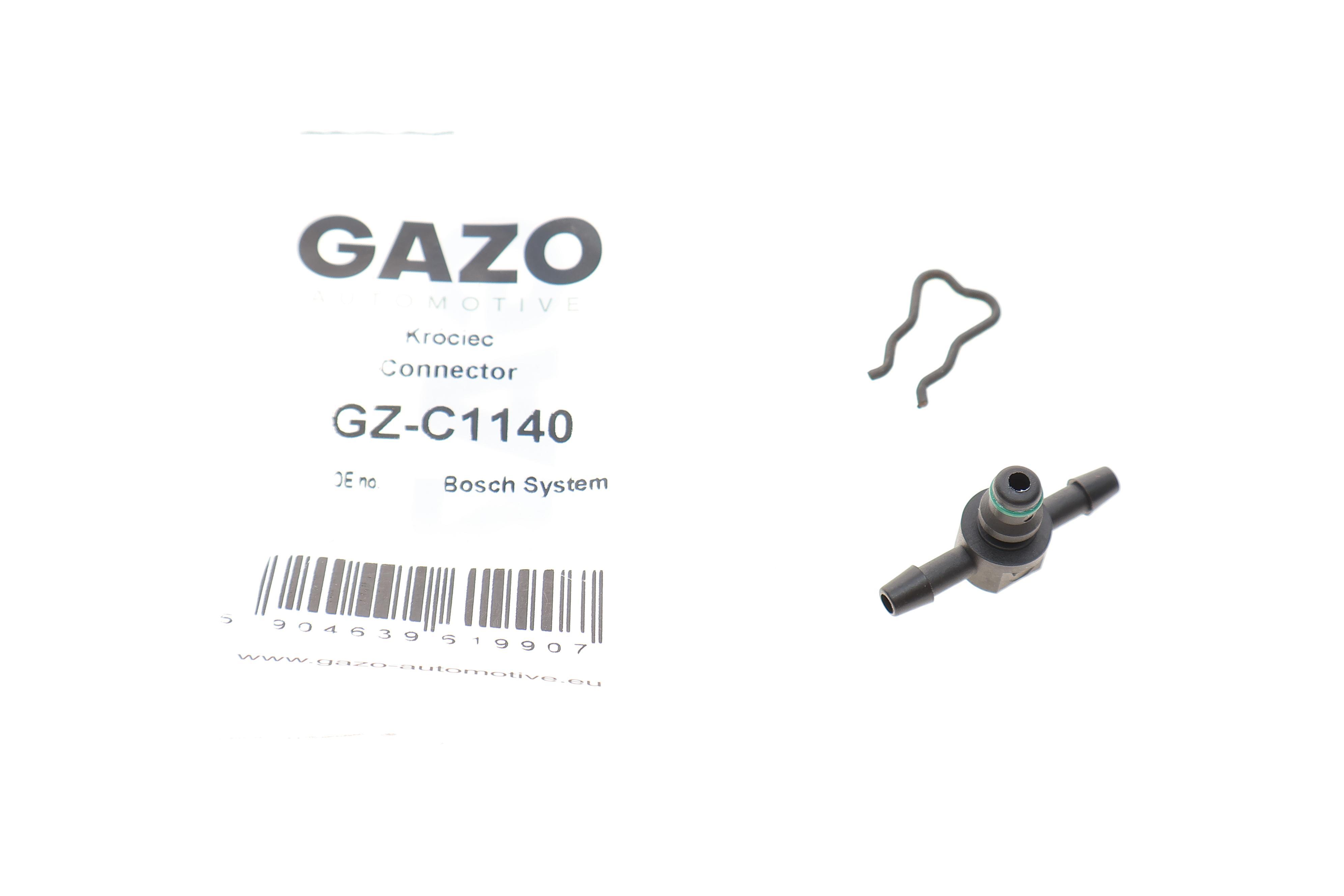 Штуцер шланга зливу Т-подібний (пласт.) (Bosch) (із захистом)