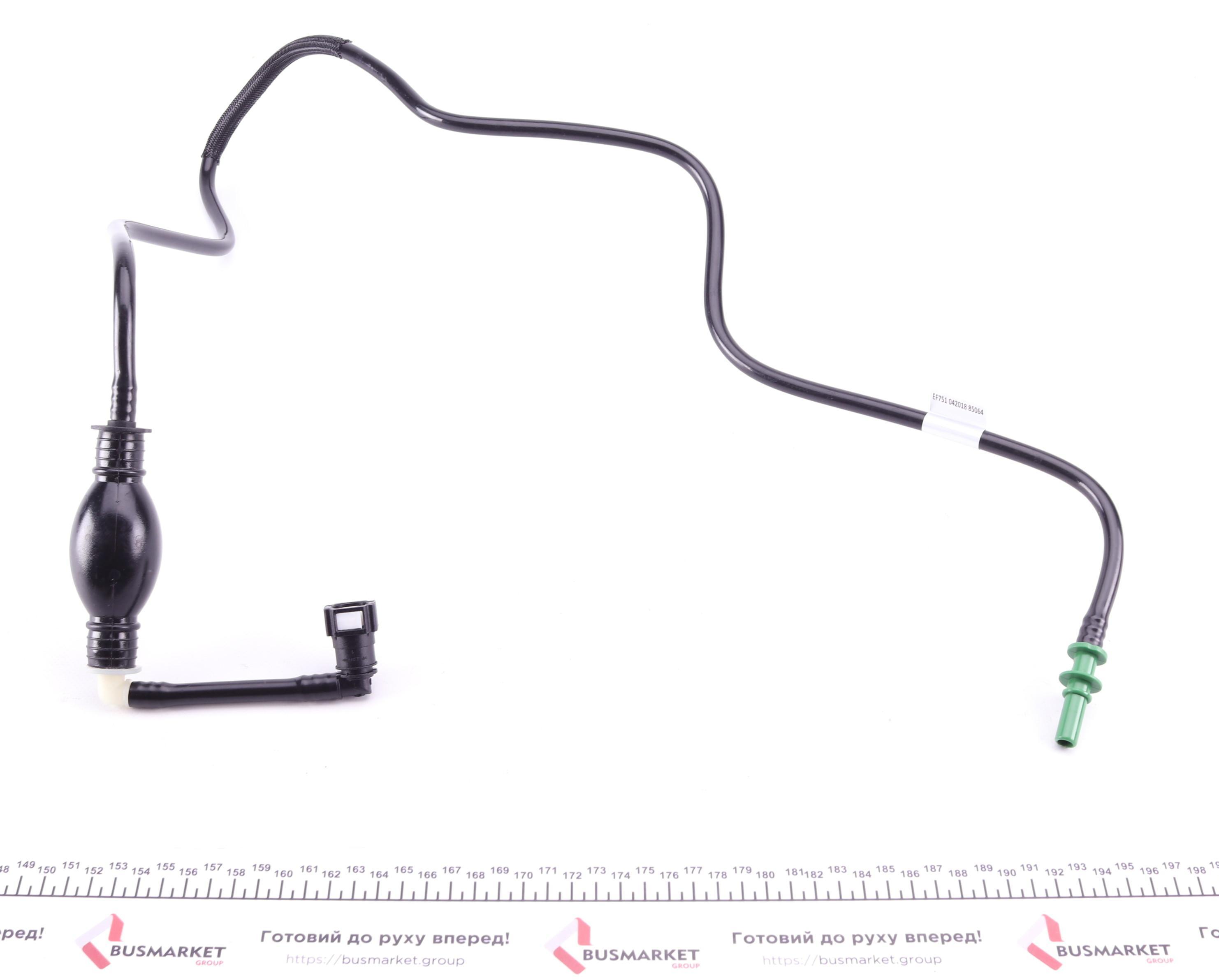 Трубка паливна Renault Trafic II 2.0dCi 06- (+ груша підкачки)
