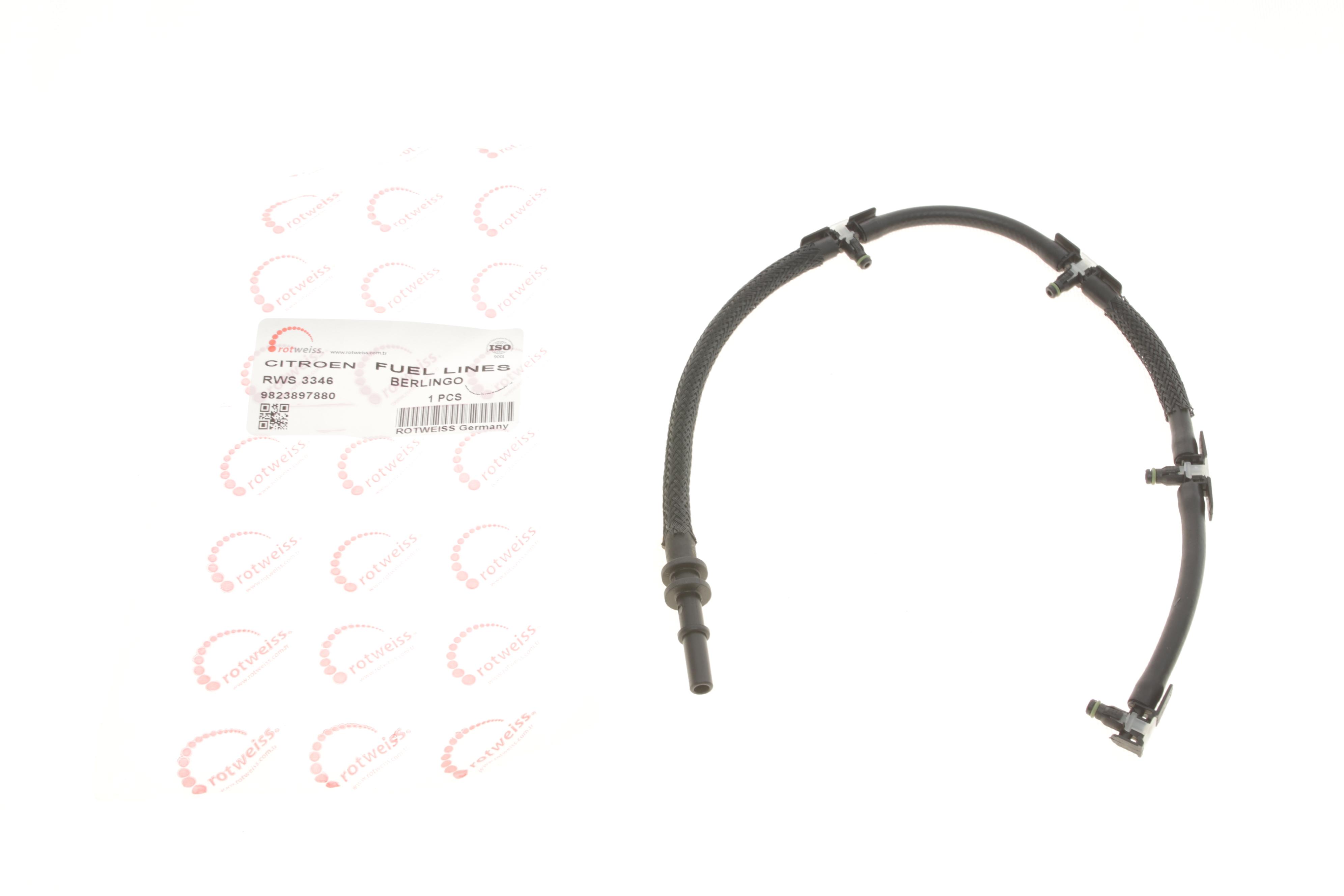 Шланг зливний Citroen Berlingo/Jumpy 1.6HDi/BlueHDi 08-