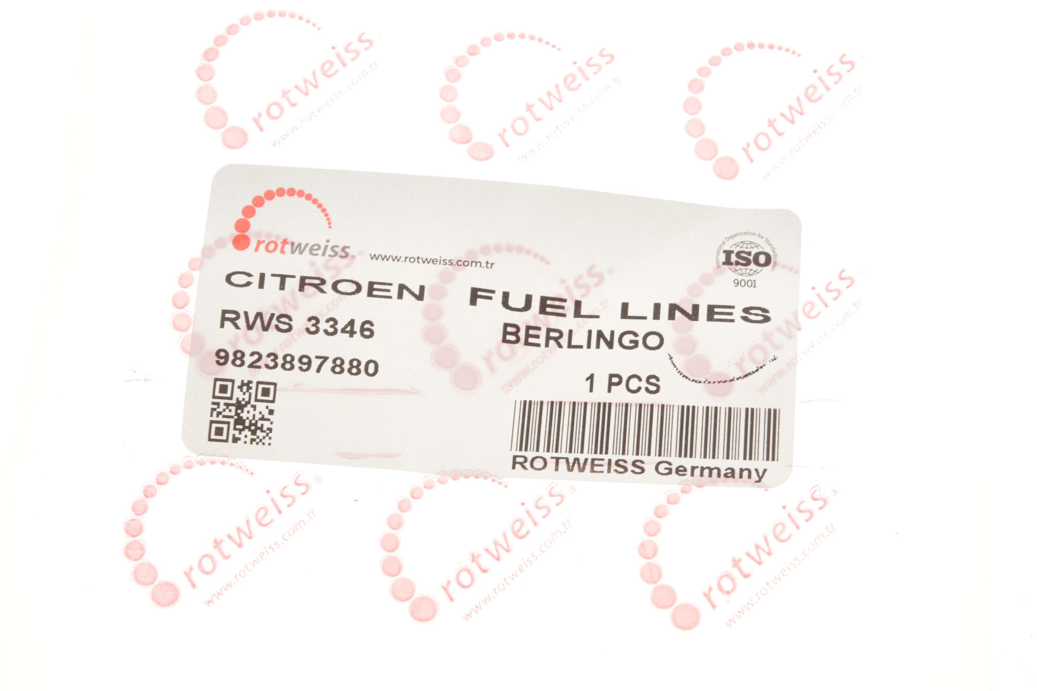 Шланг зливний Citroen Berlingo/Jumpy 1.6HDi/BlueHDi 08-