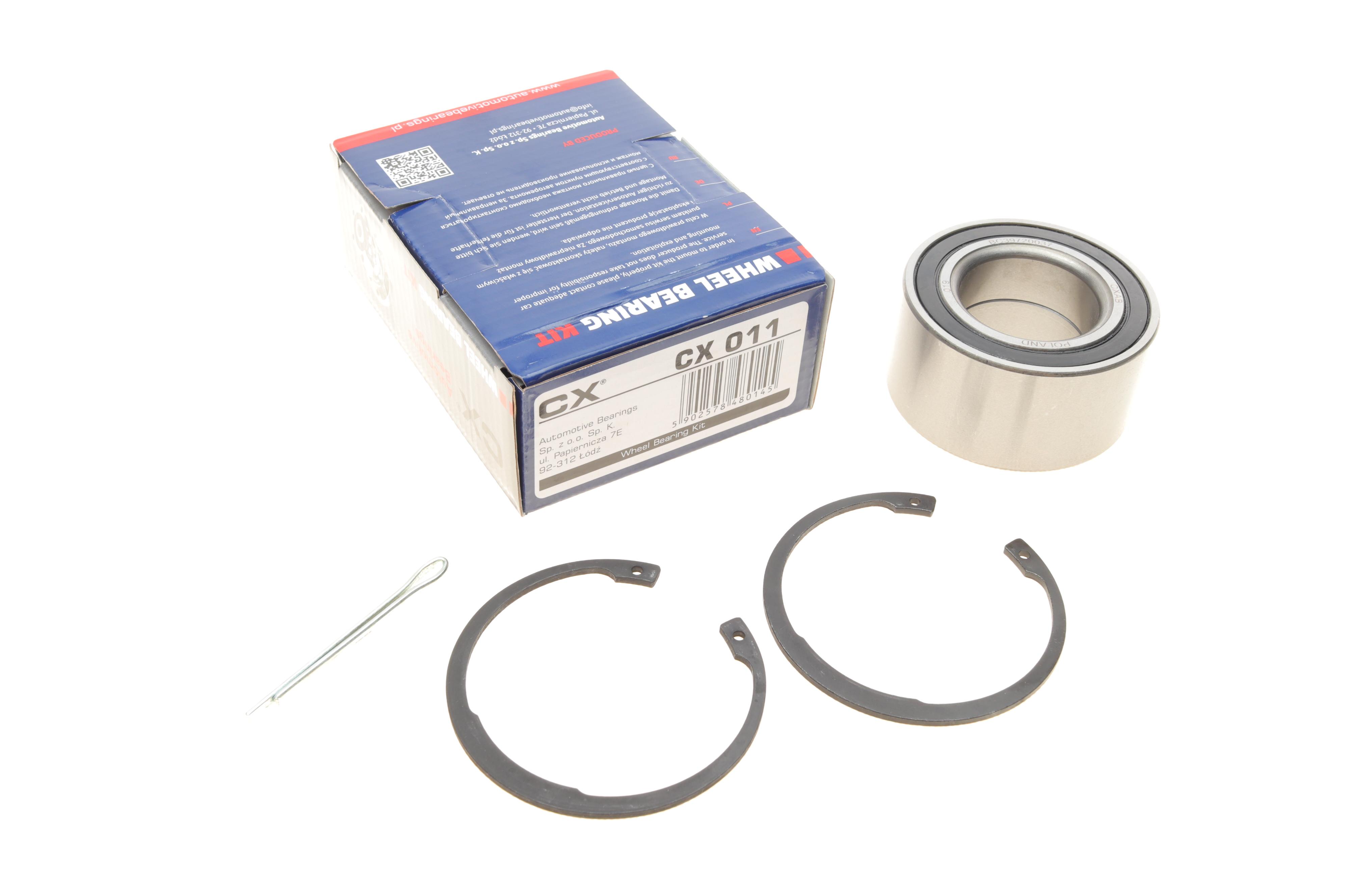 Підшипник маточини (передньої) Opel Combo 04- (39x72x37)