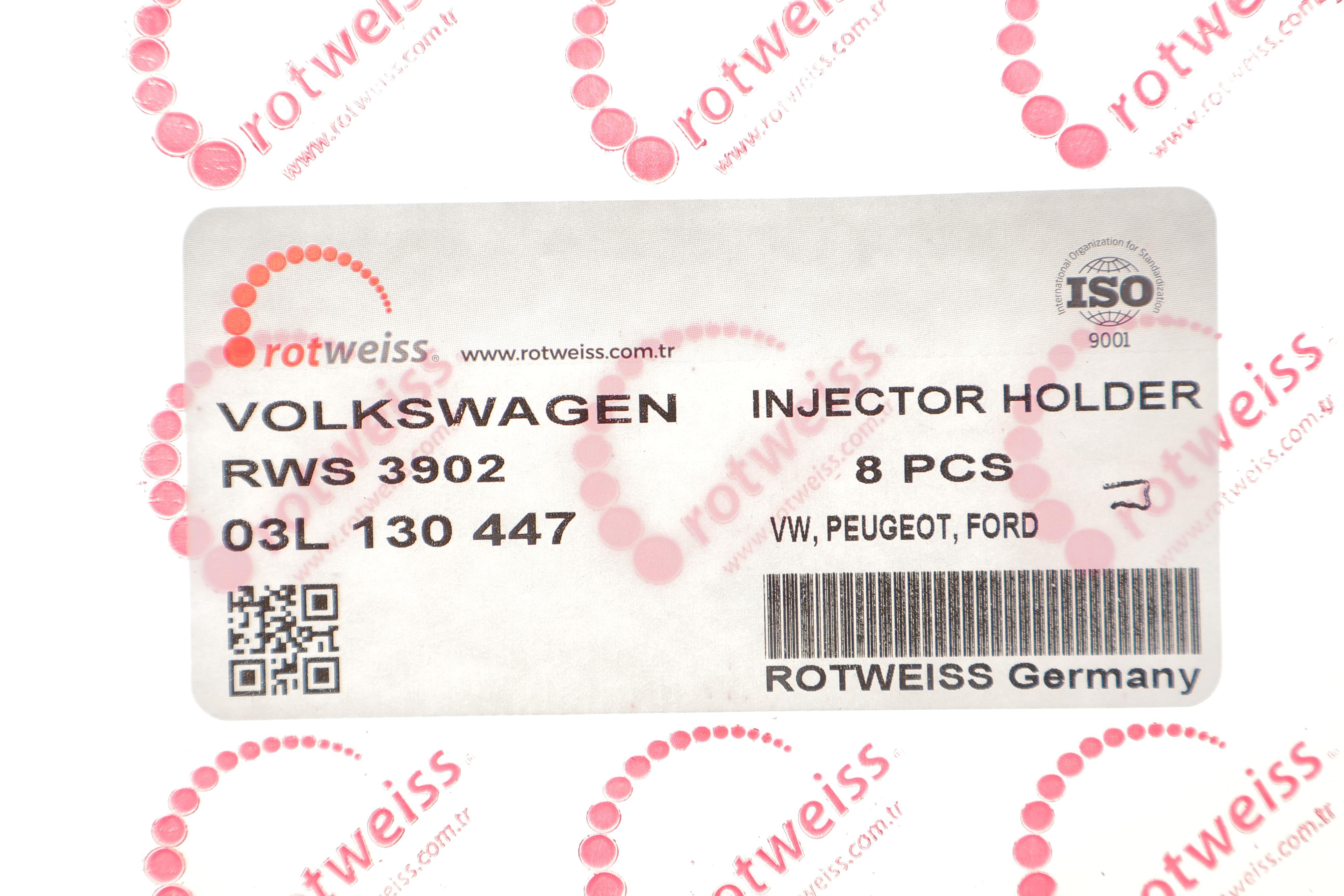 Фіксатор шланга зливу форсунки VW Caddy 1.6TDI 10-