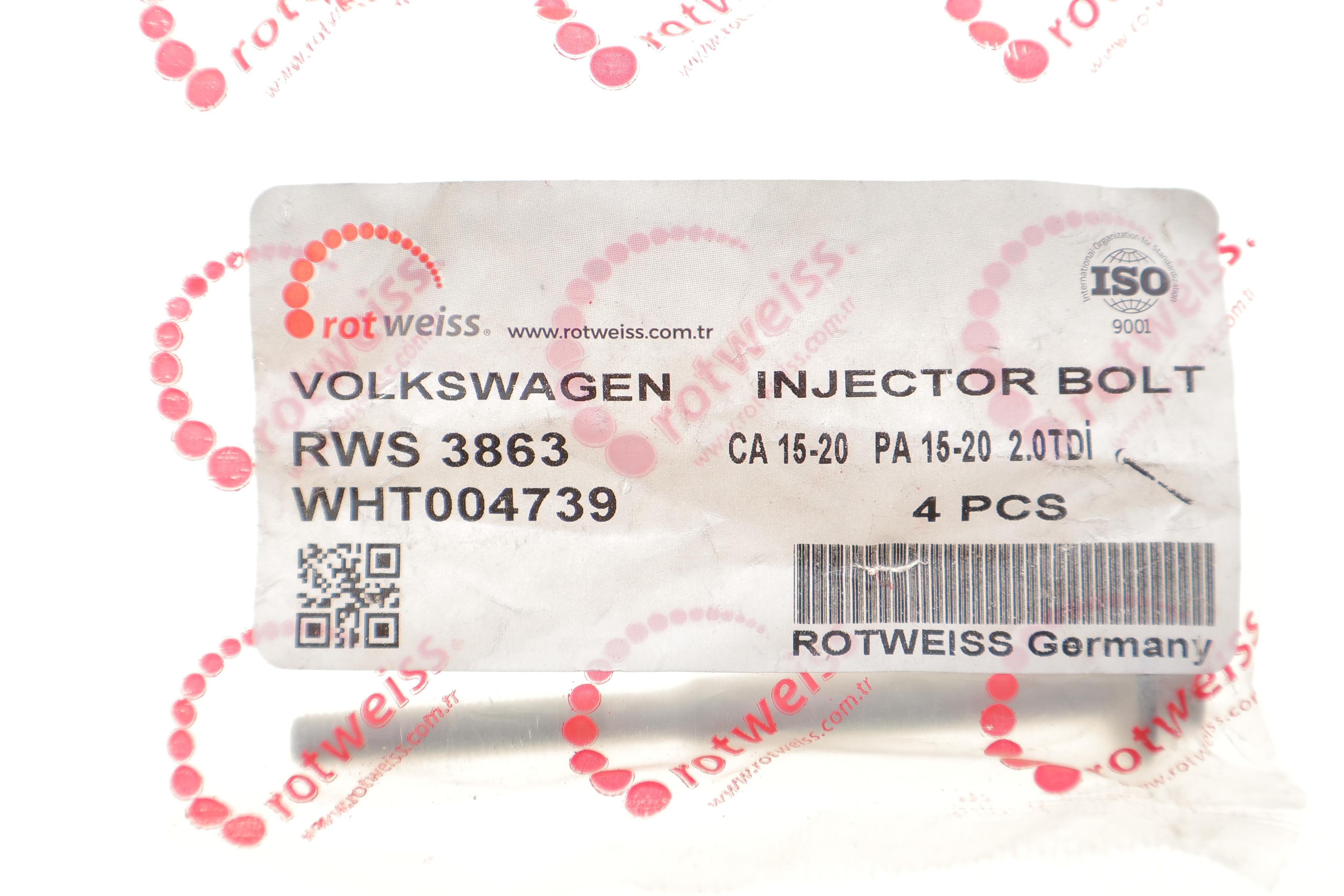 Болт кріплення форсунки VW Caddy/T5 2.0TDI 10-