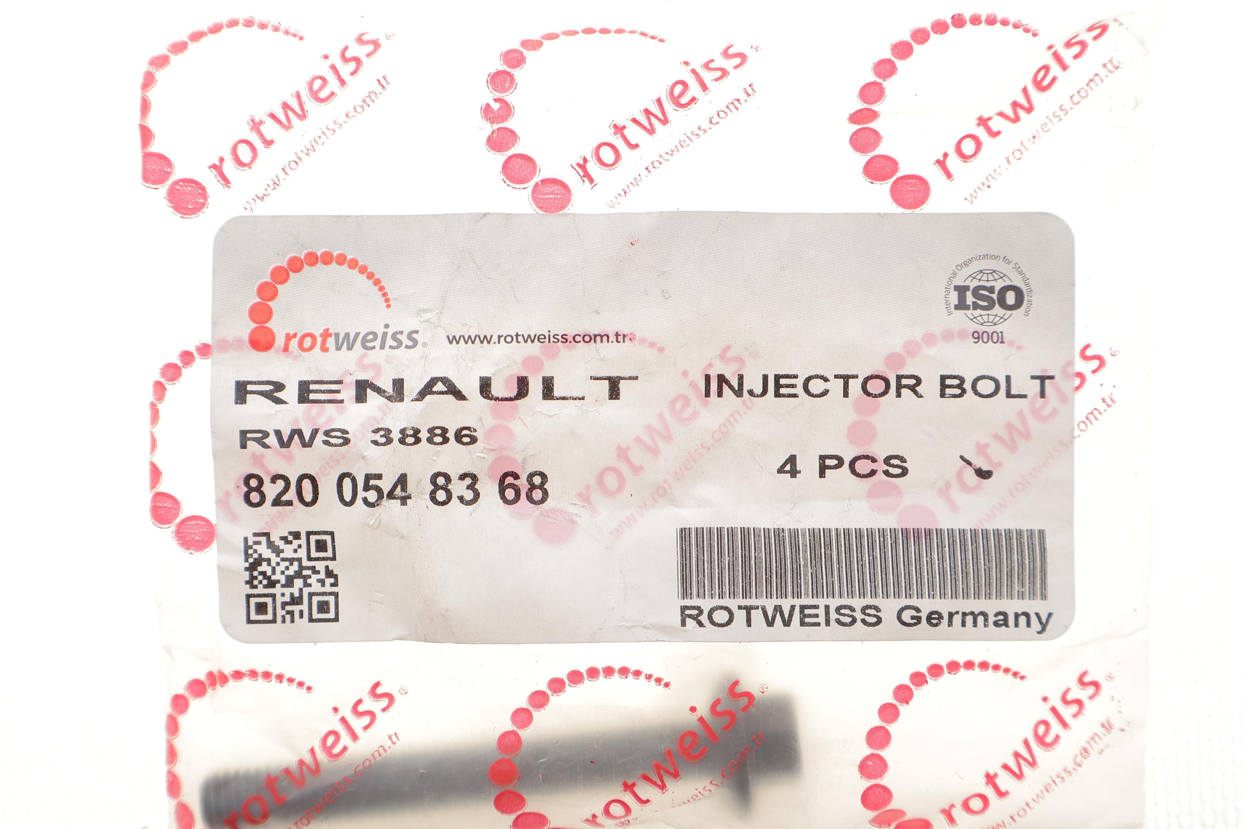 Болт кріплення форсунки Renault Kangoo/Laguna III/Megane 1.5 dCi 02-