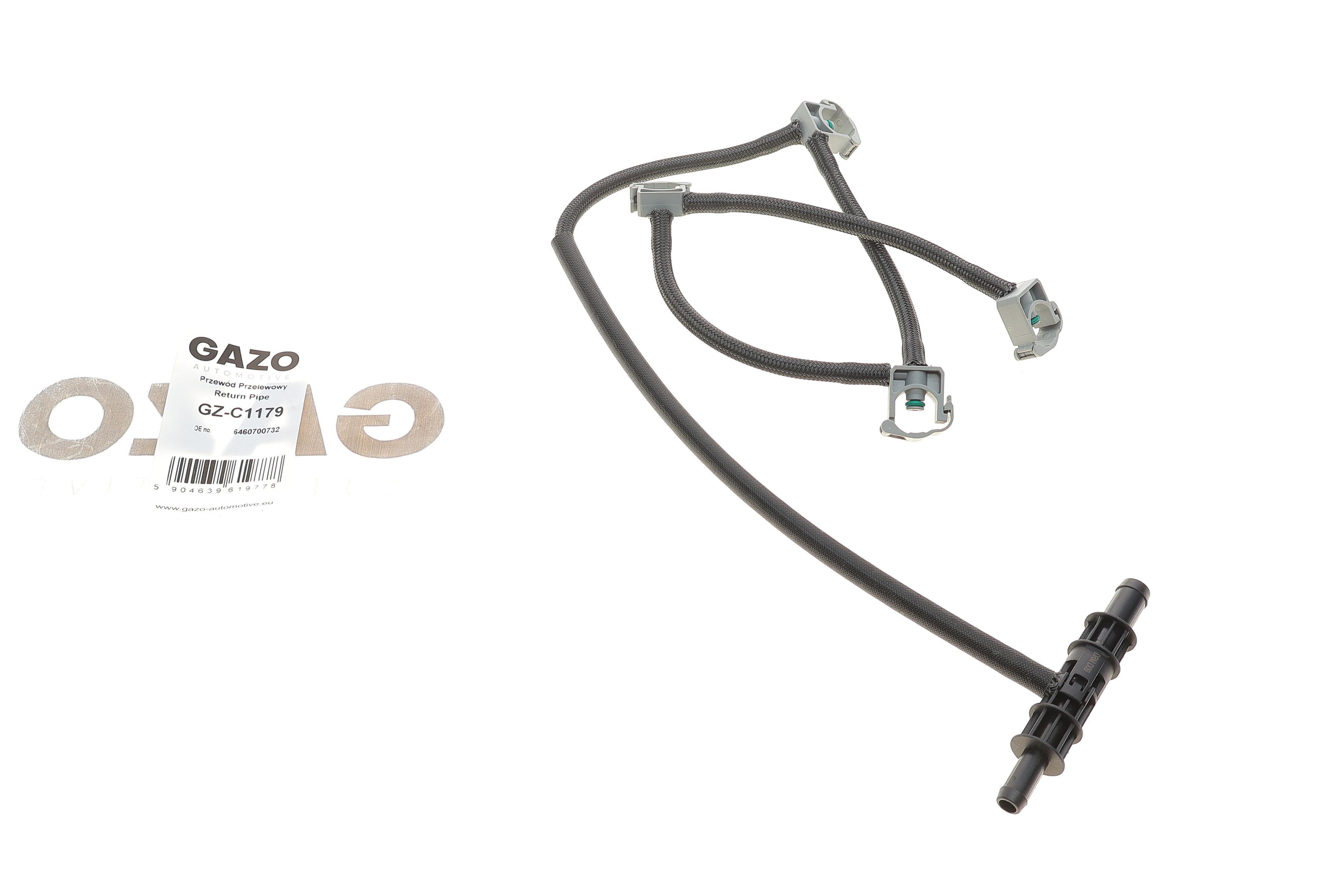 Шланг зливний MB C-class (W204)/E-class (W211) 2.2D 06-09 OM646