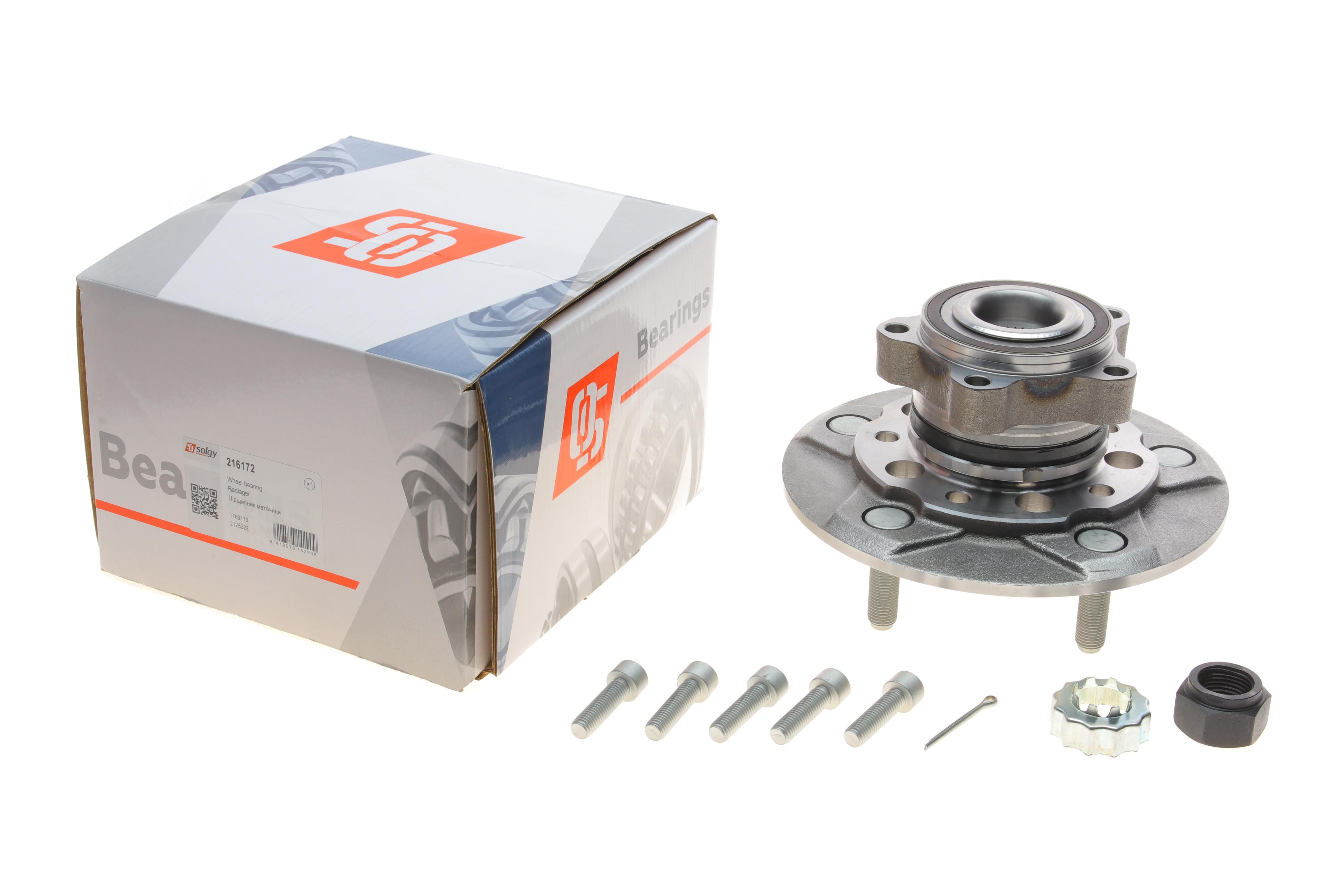 Підшипник маточини (передньої) Ford Transit 2.0-2.2 D 12-(+ABS) (к-кт)