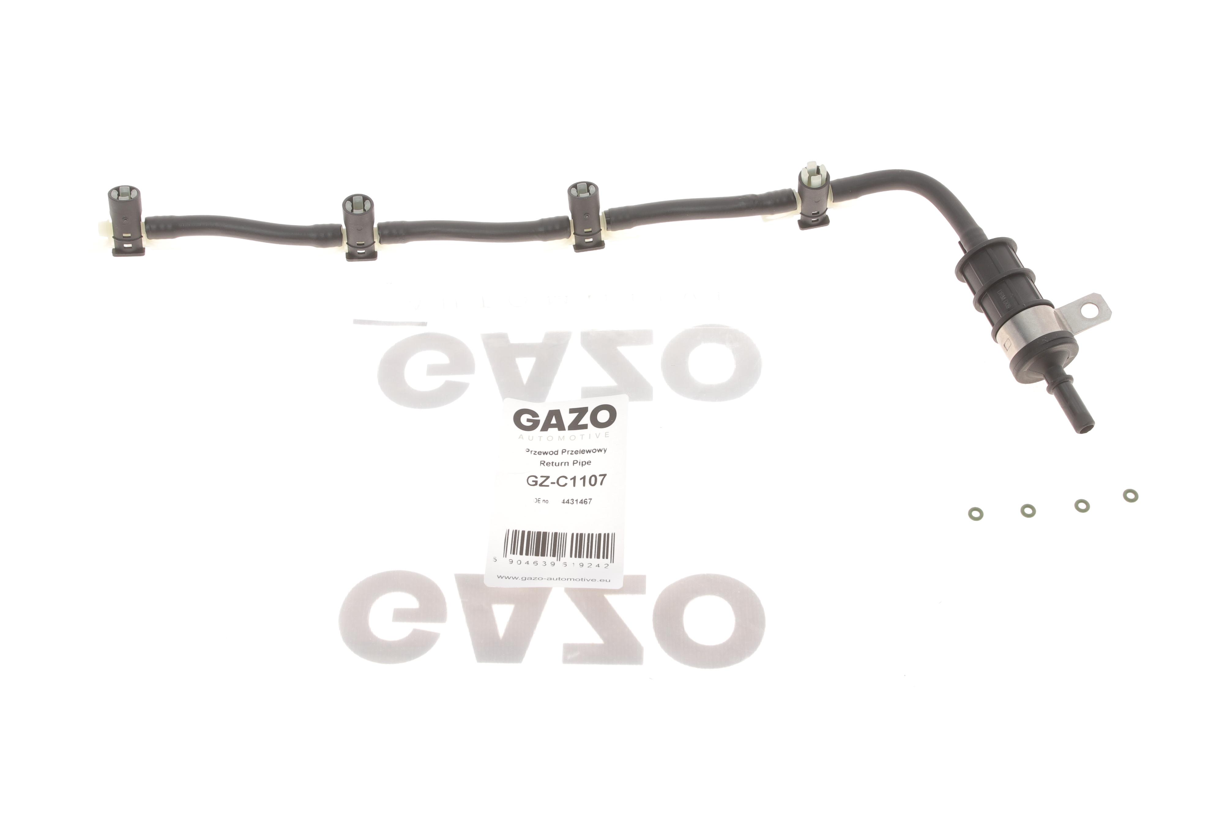 Шланг обратки Renault Trafic/Opel Vivaro 2.0CDI 06-