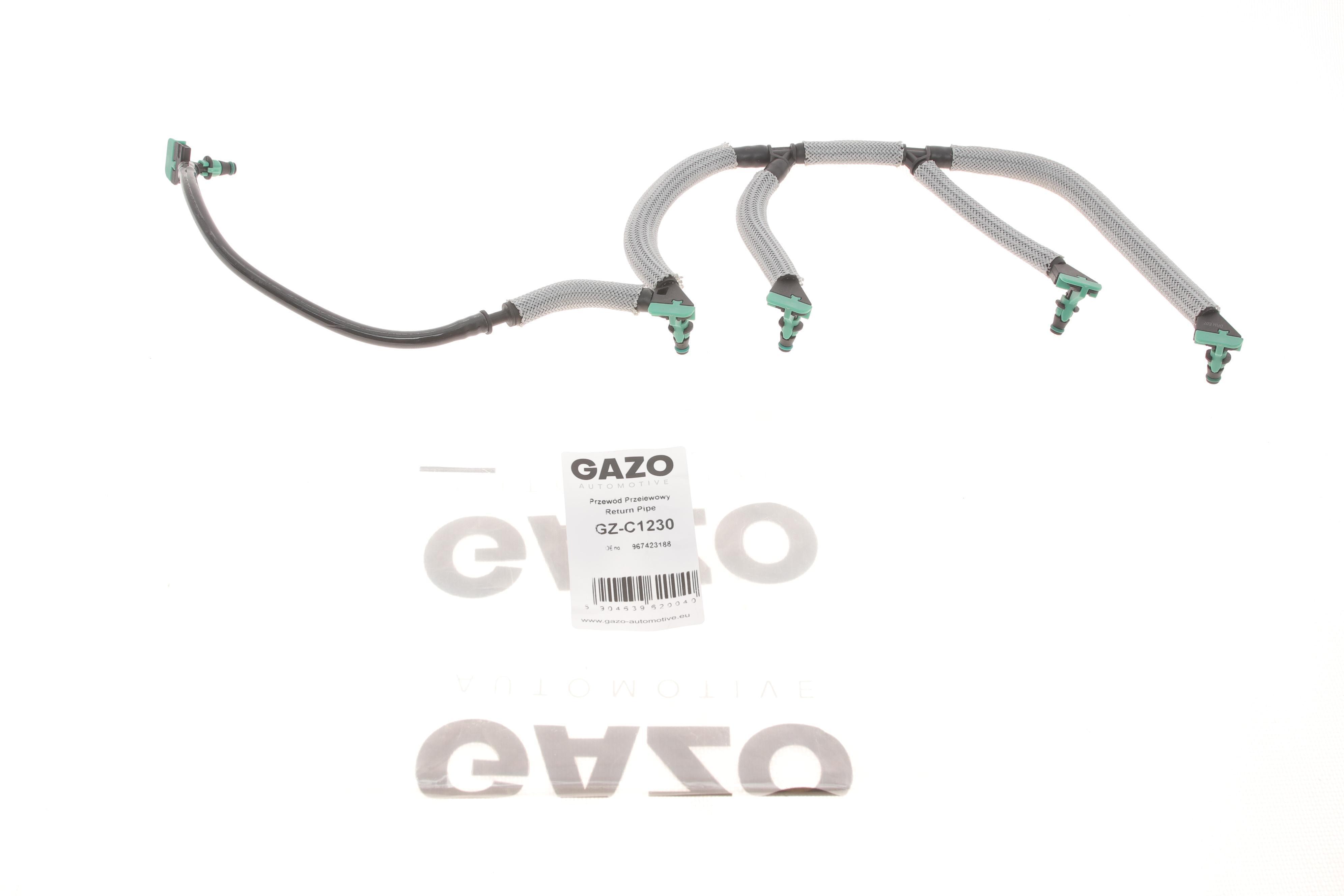 Шланг зливний Citroen C4/C5 III/Peugeot 3008/508 BlueHDi 09-