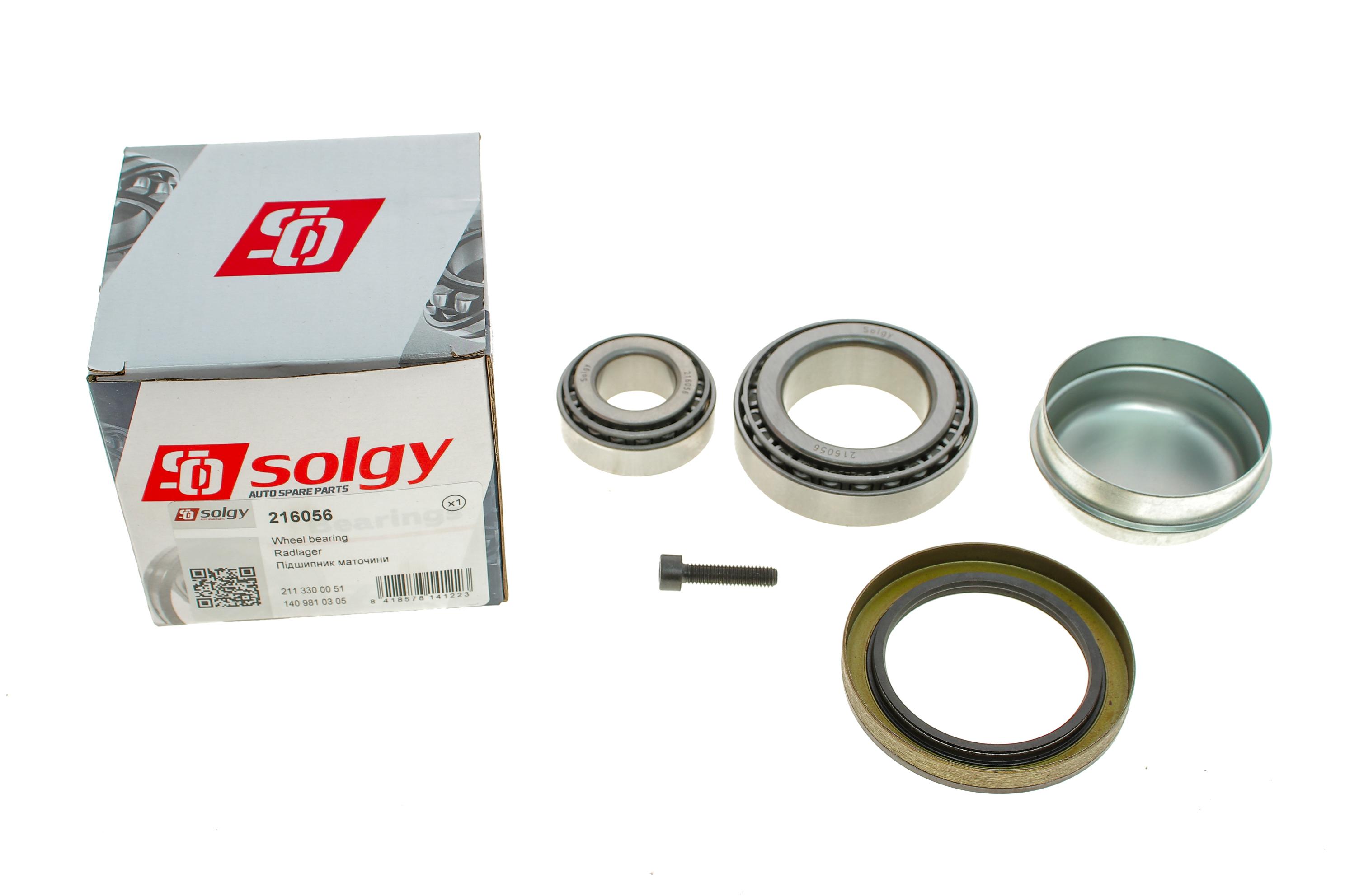 Підшипник маточини (передньої) MB E-class (W211) (к-кт)