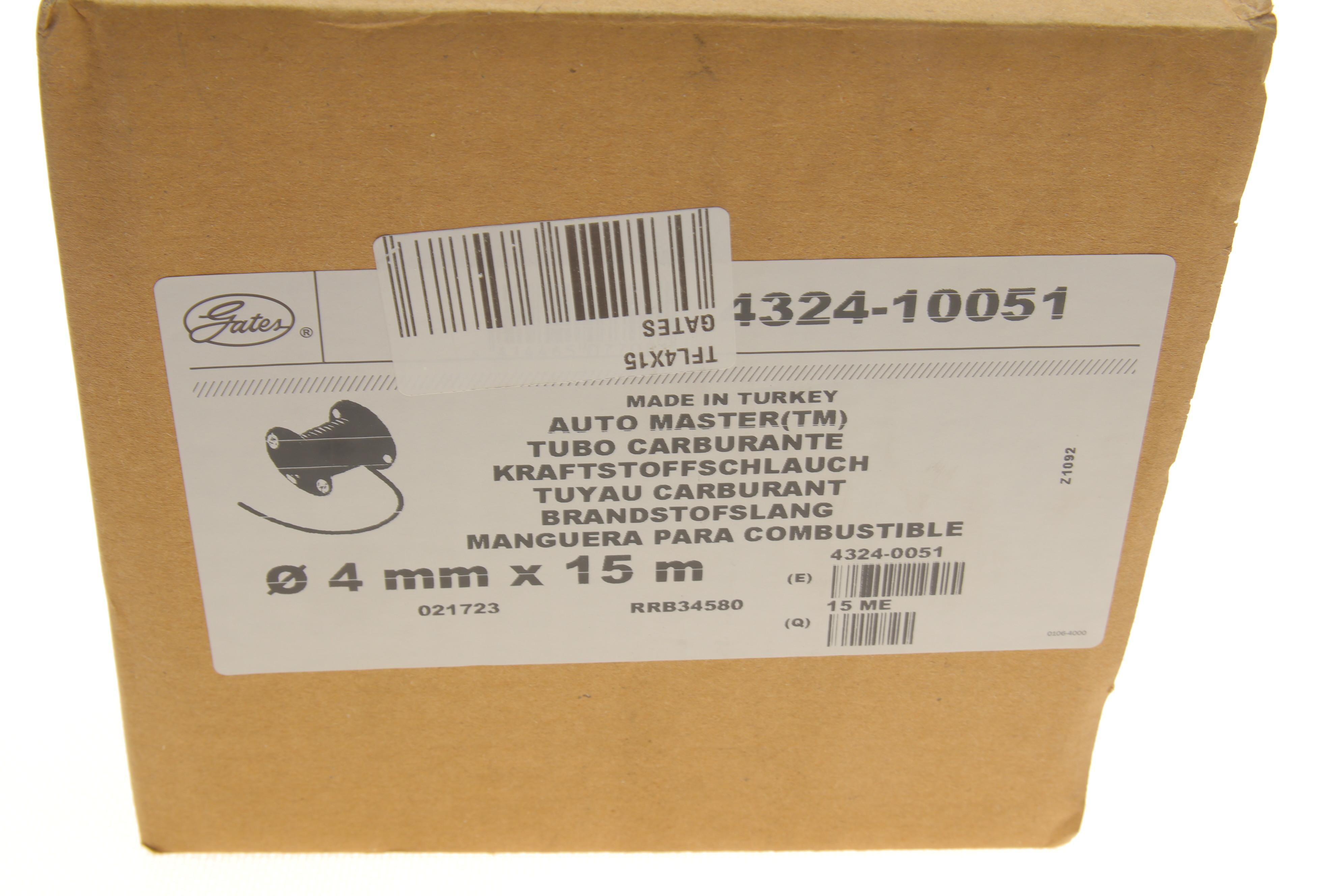 Шланг паливний (d=4.0mm) бухта 15м (4324-10051)