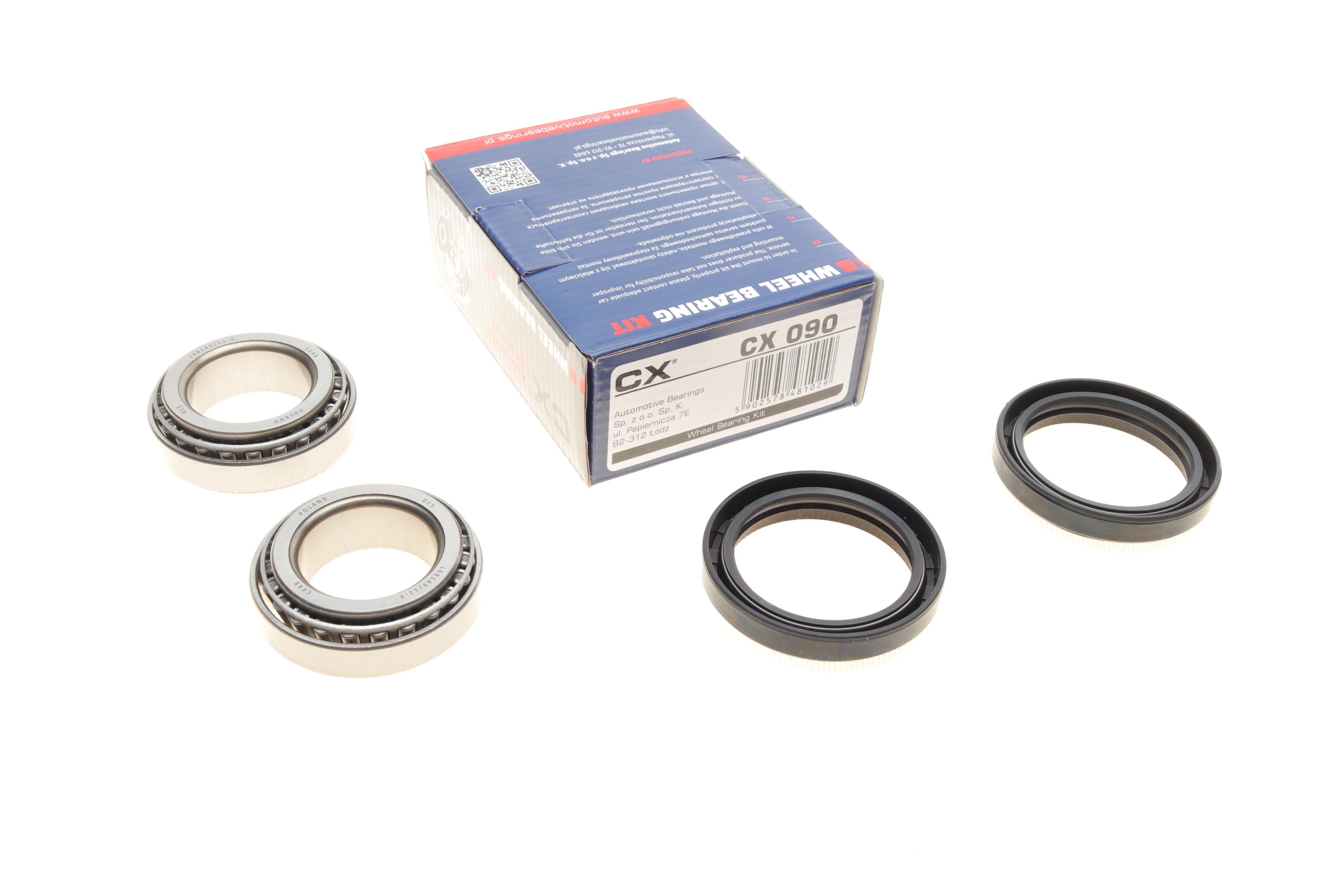 Підшипник маточини (задньої) Ford Sierra 82-93 (35x60x18.5) (L)