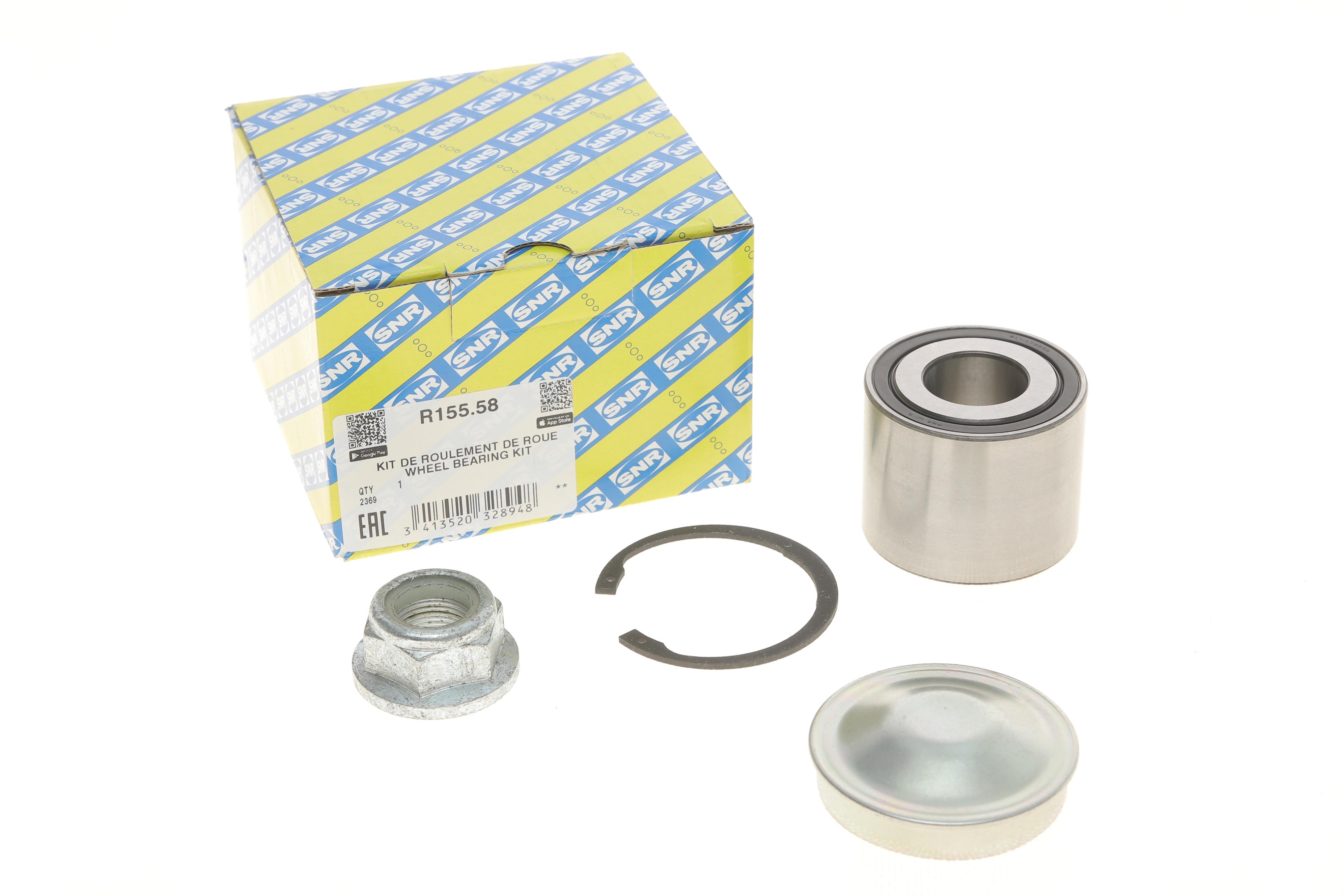 Підшипник маточини (задньої) Renault Kangoo 97- (25x55x43)