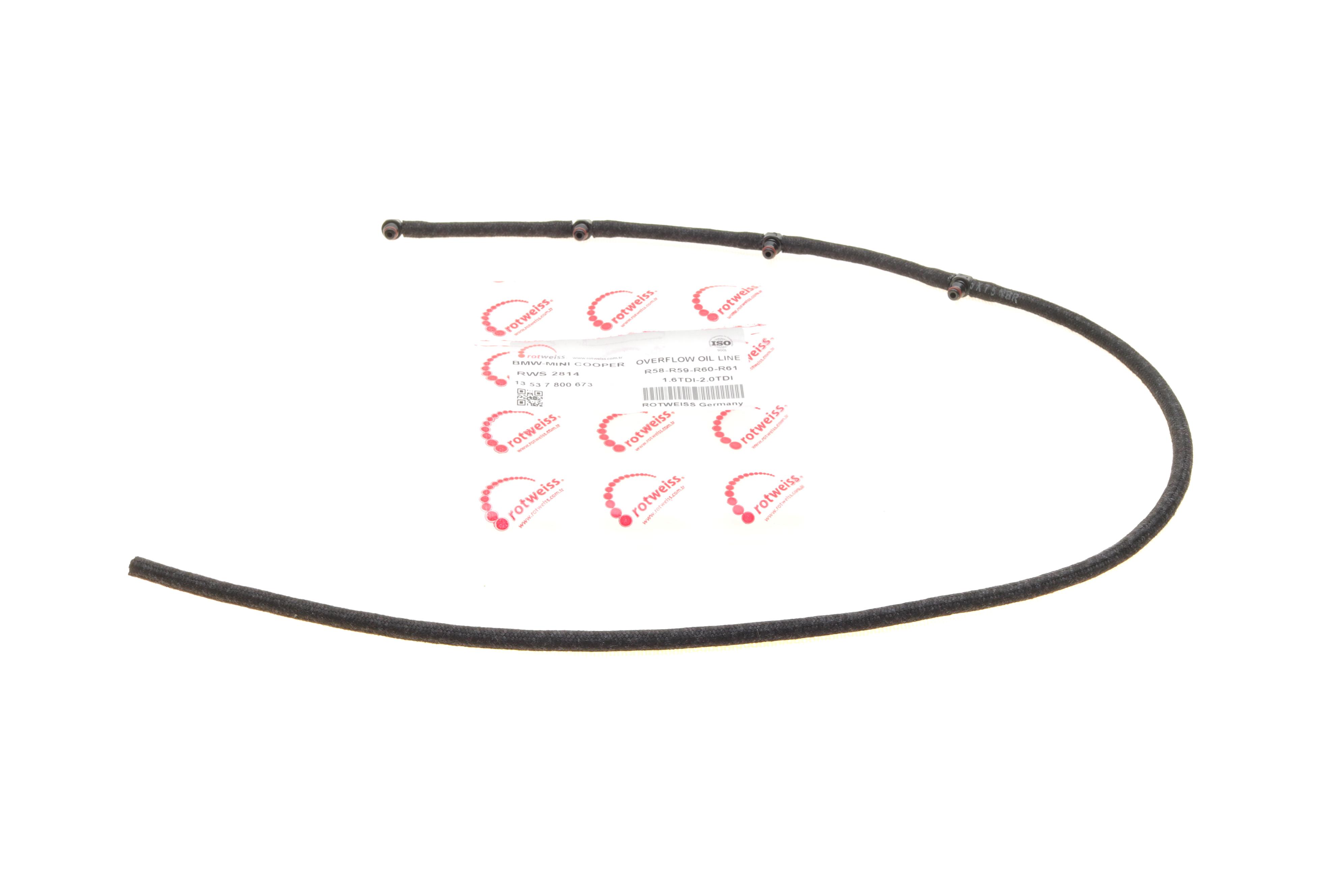 Шланг паливний BMW 3 (E90/F30/F80)/5 (E60/F10) 06-18 N47 D20