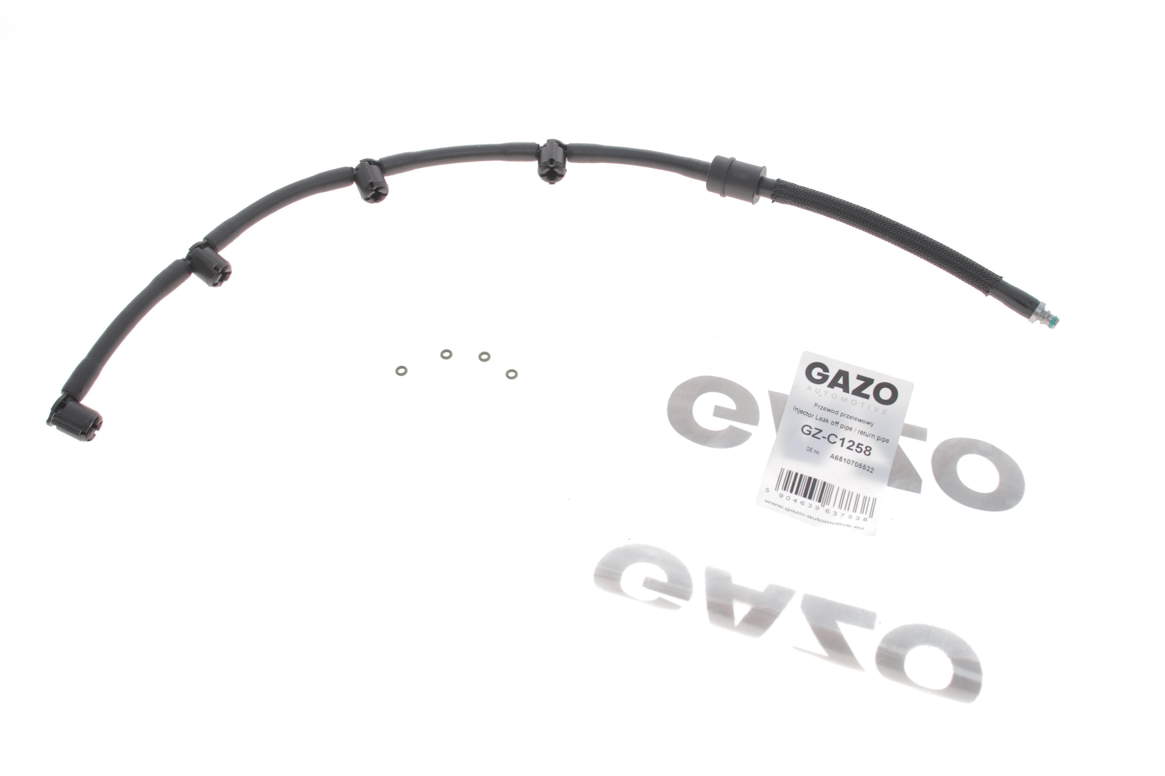 Шланг зливний MB Sprinter (W906) 1.8 LGT/2.1-3.0 CDI (OM651/OM646/OM642/M271)