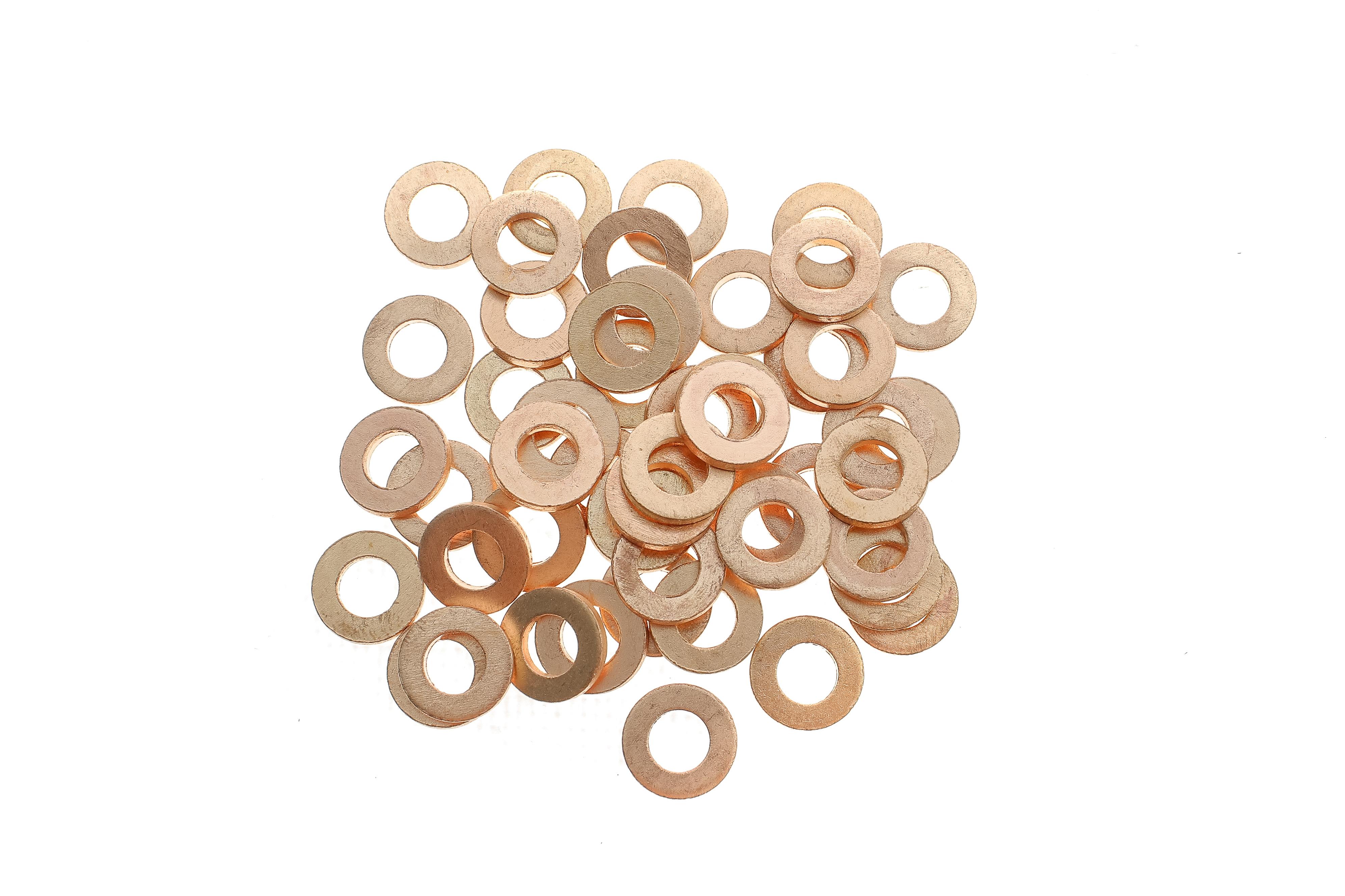 Шайба під форсунку (к-кт 50шт) Citroen Jumper/Fiat Ducato/Ford Transit 2.2-2.4 HDI 06- (7x14x2)